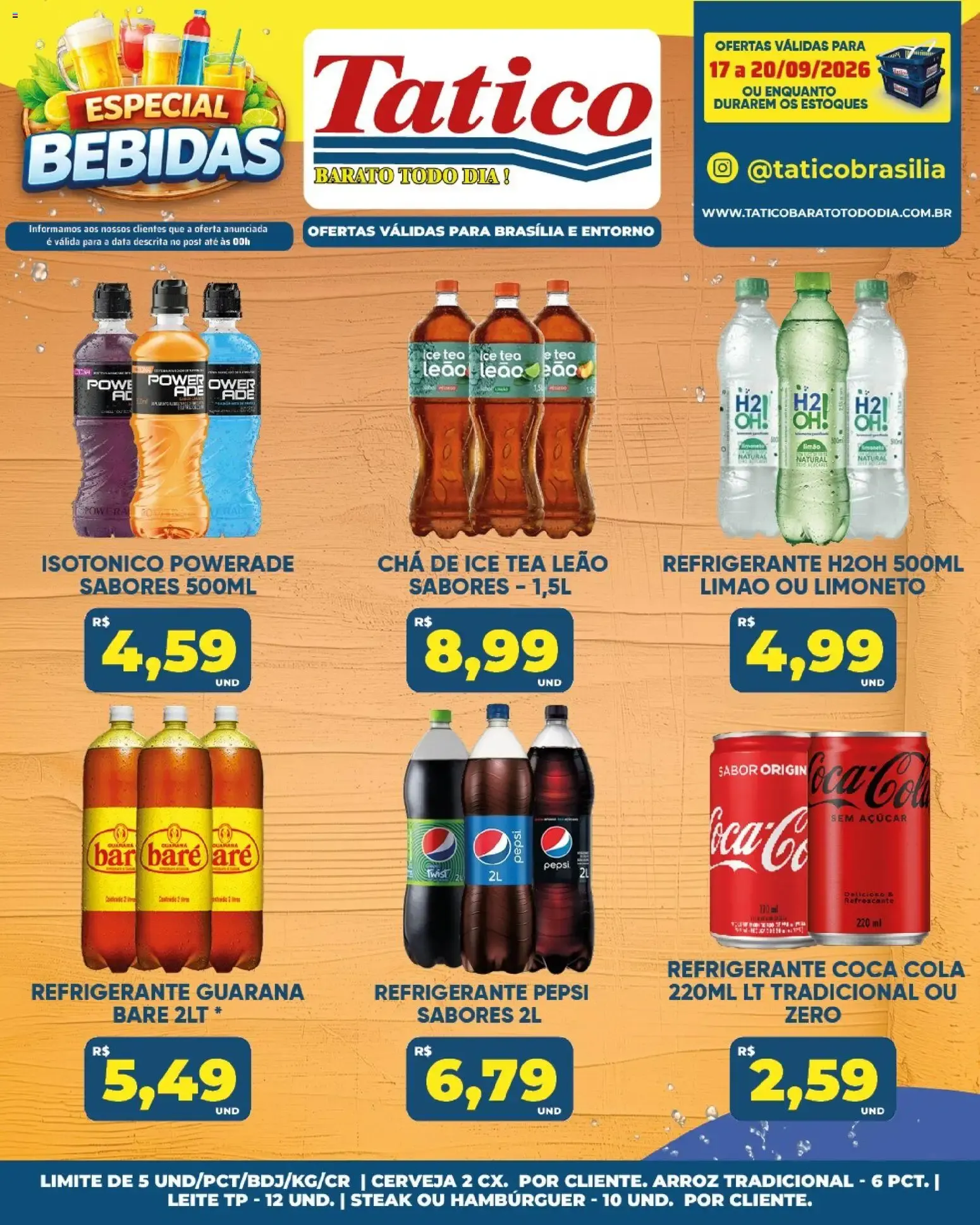 Encarte de Tatico ofertas Fim de Semana de 19/09/2026 | Promoções Online 19 de setembro até 20 de setembro 2026 - Pagina 27