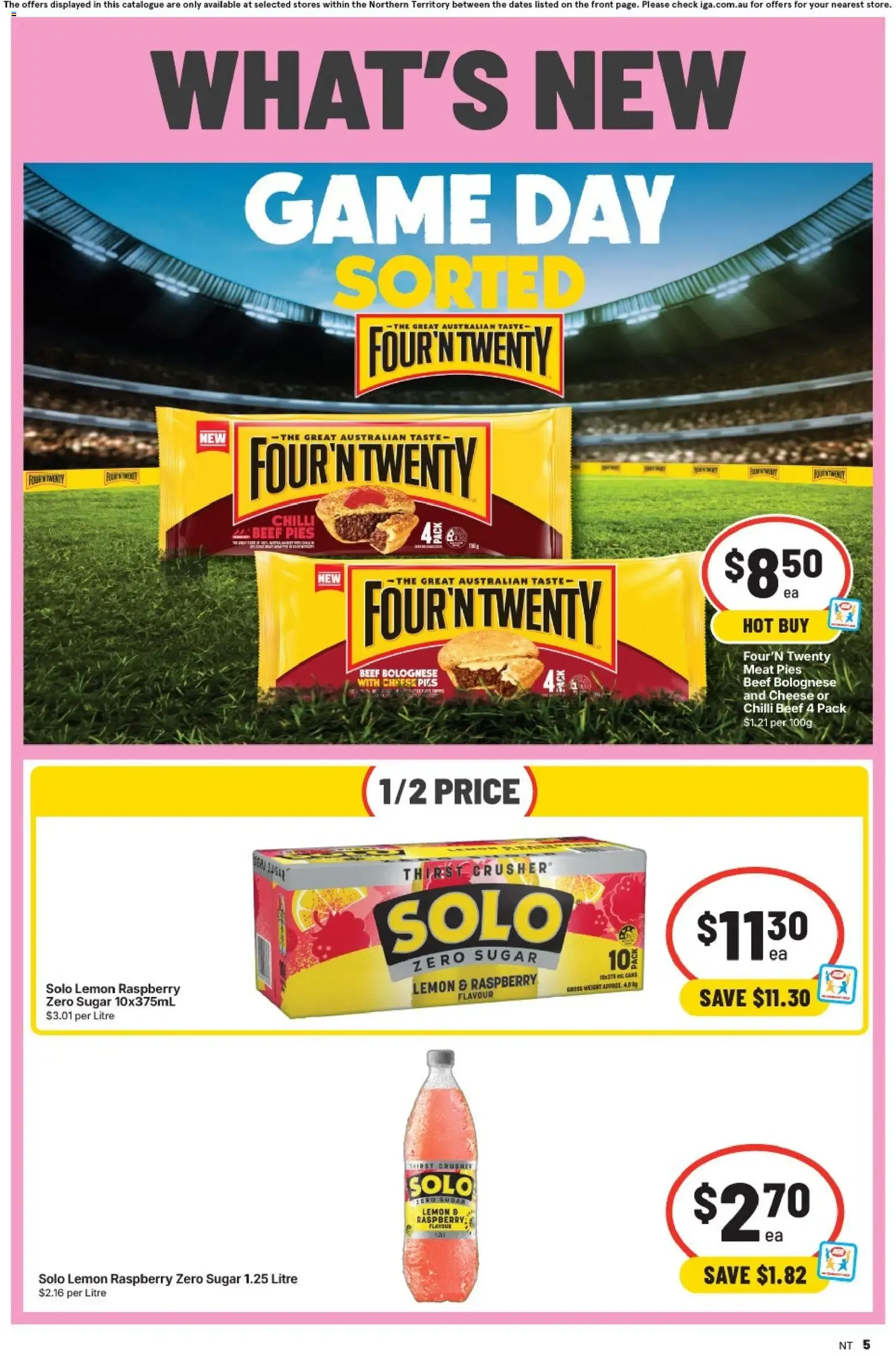 IGA catalogue valid from 19/08/2026 > Online Australia - Catalogue valid from 19 August to 25 August 2026 - page 5