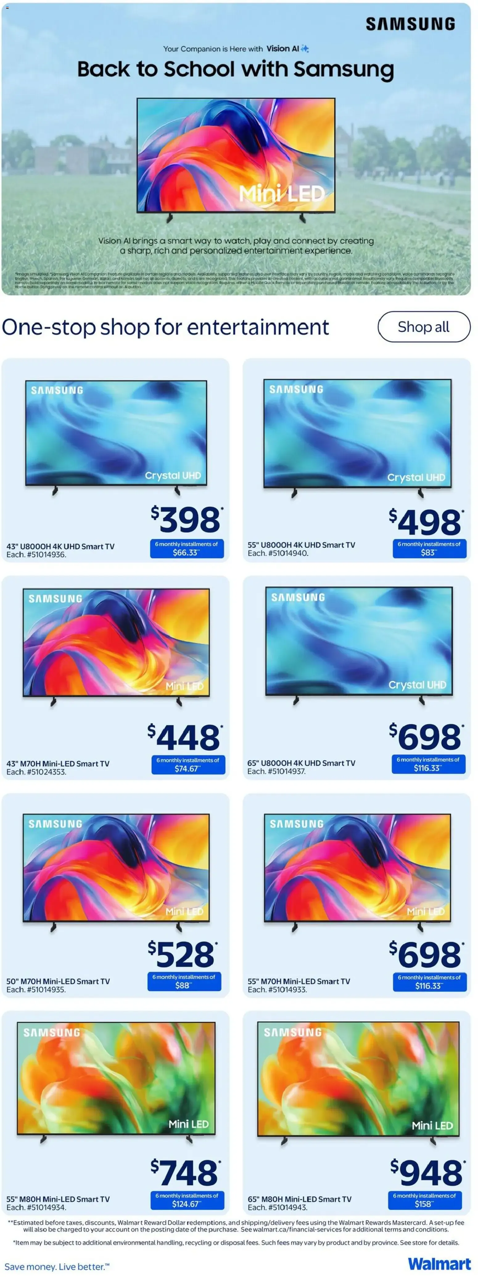 Walmart weekly flyer from Aug 27, 2026 > weekly specials & deals from August 27 to September 2 2026 - flyer page 35