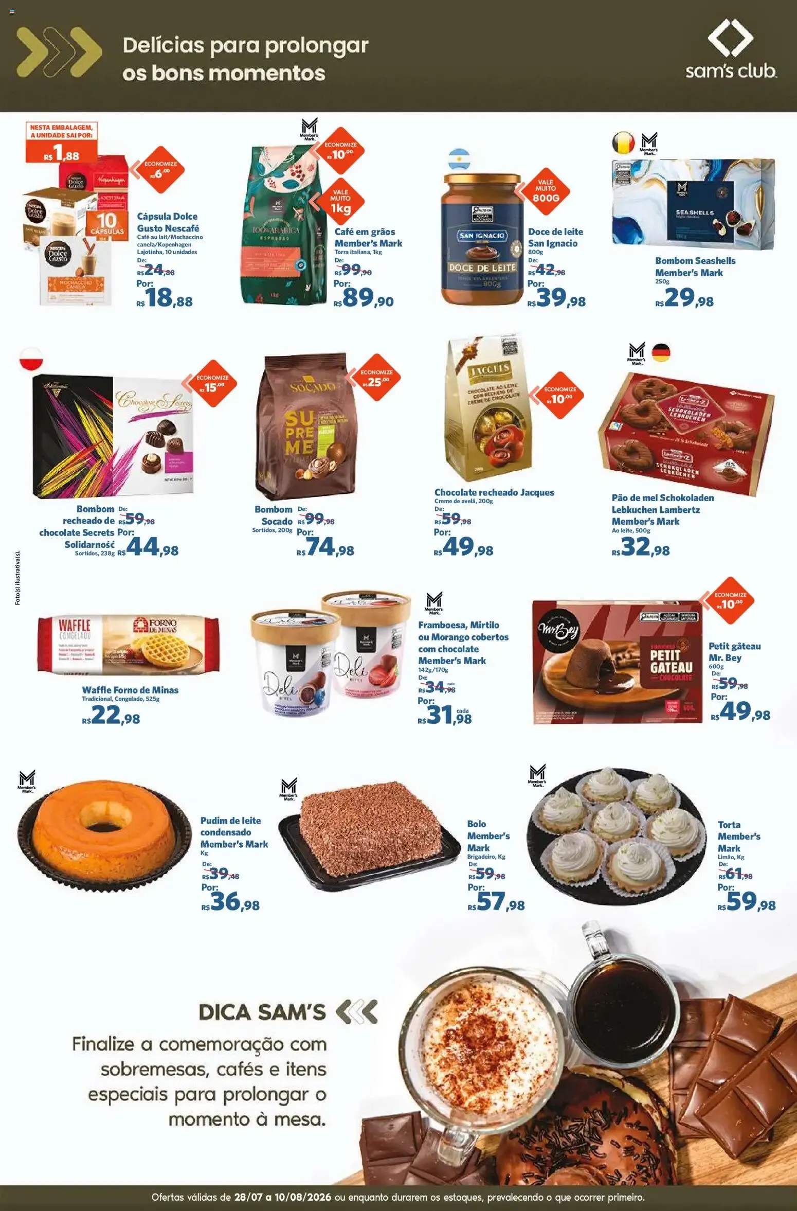 Encarte de Sam's Club ofertas Dia dos Pais de 28/07/2026 | Promoções Online 28 de julho até 10 de agosto 2026 - Pagina 4