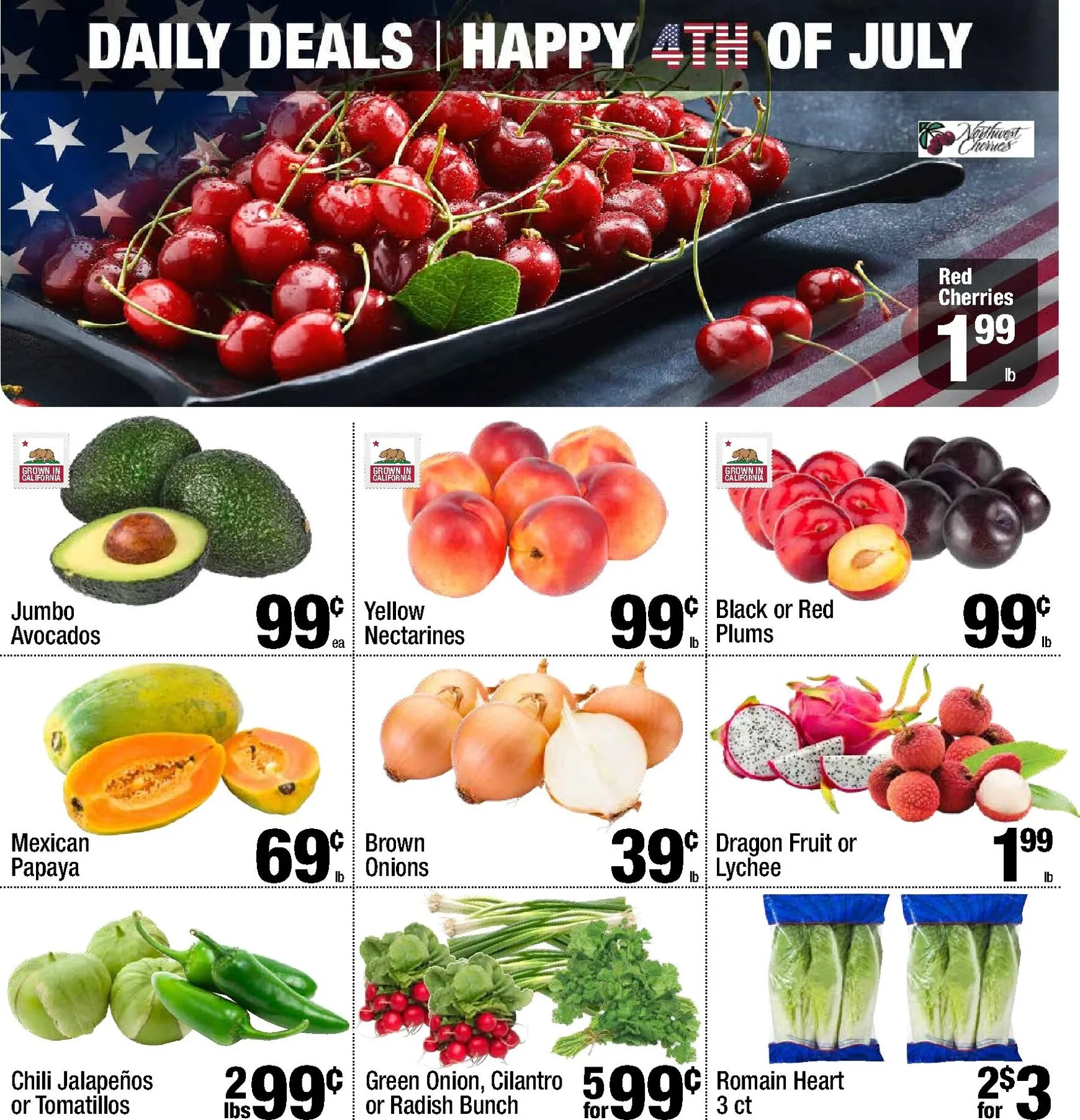 DAILY DEALS | HAPPY 4TH OF JULY