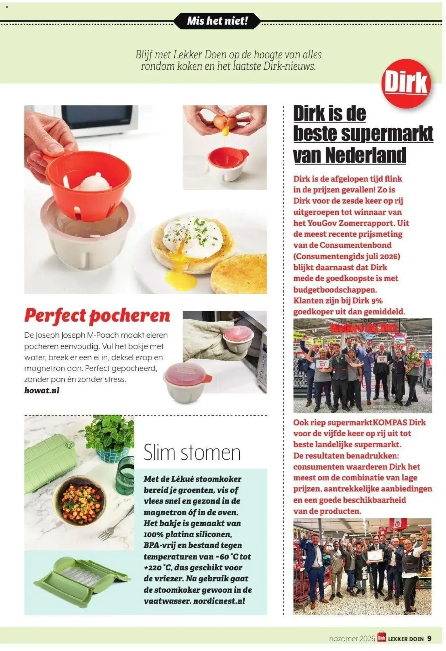 Lekker doen: Groente- en fruitkalender Dirk van 7 september tot 26 oktober 2026 - Folder pagina 9