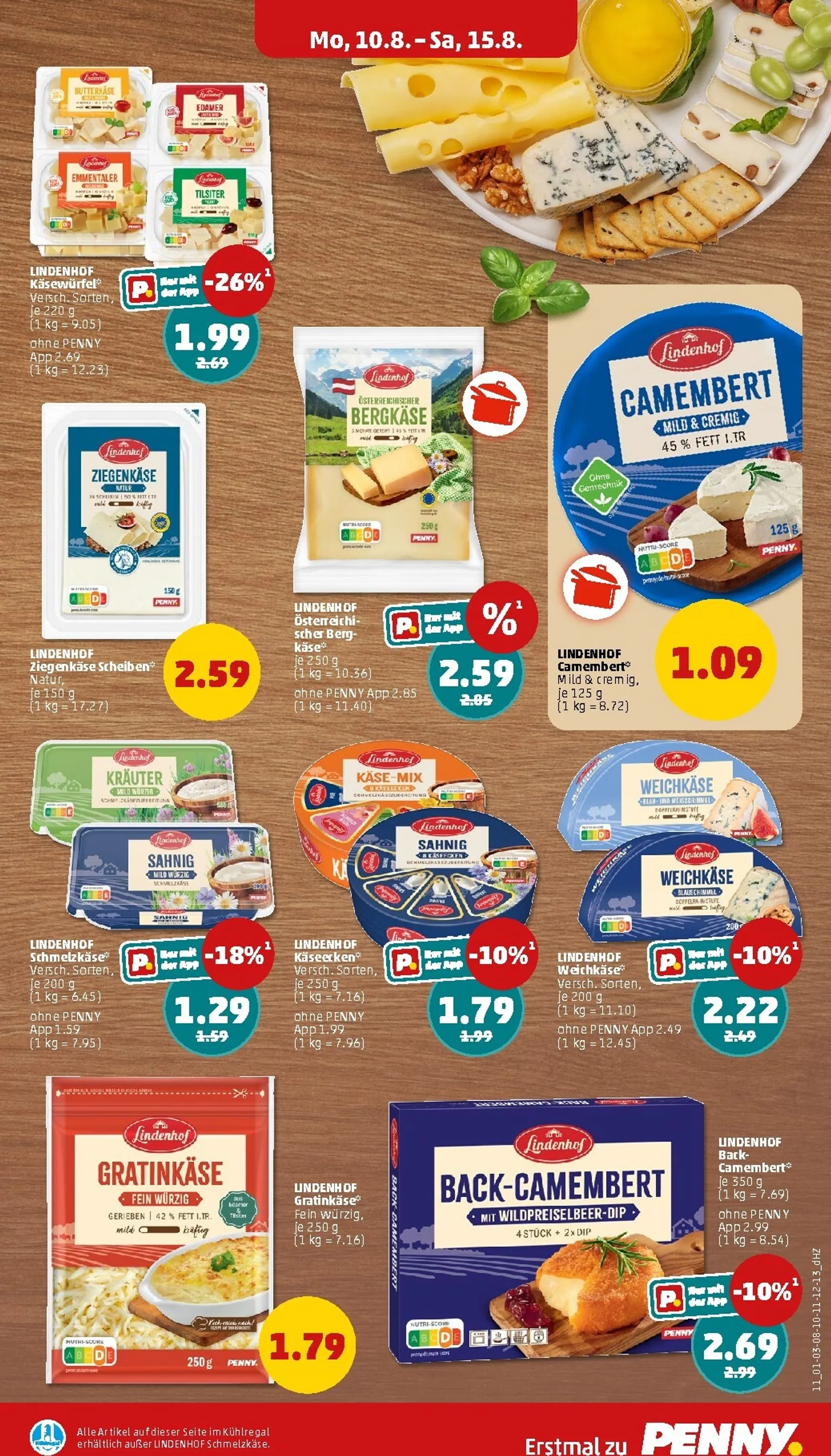 PENNY Prospekt nächste Woche – von Montag 10.08.2026 bis Samstag 15.08.2026 von 10. August bis 15. August 2026 - Prospekt seite 13