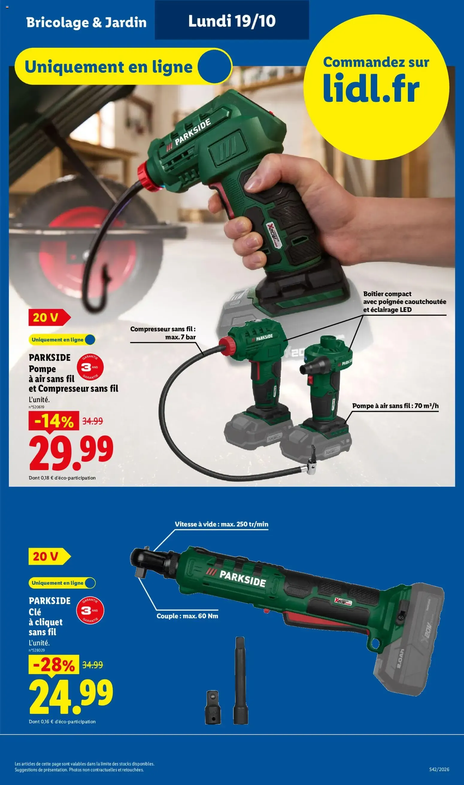 Catalogue LIDL du 19/10/2026 | Promo prospectus en ligne du 19 octobre au 22 octobre 2026 - Catalogue page 9