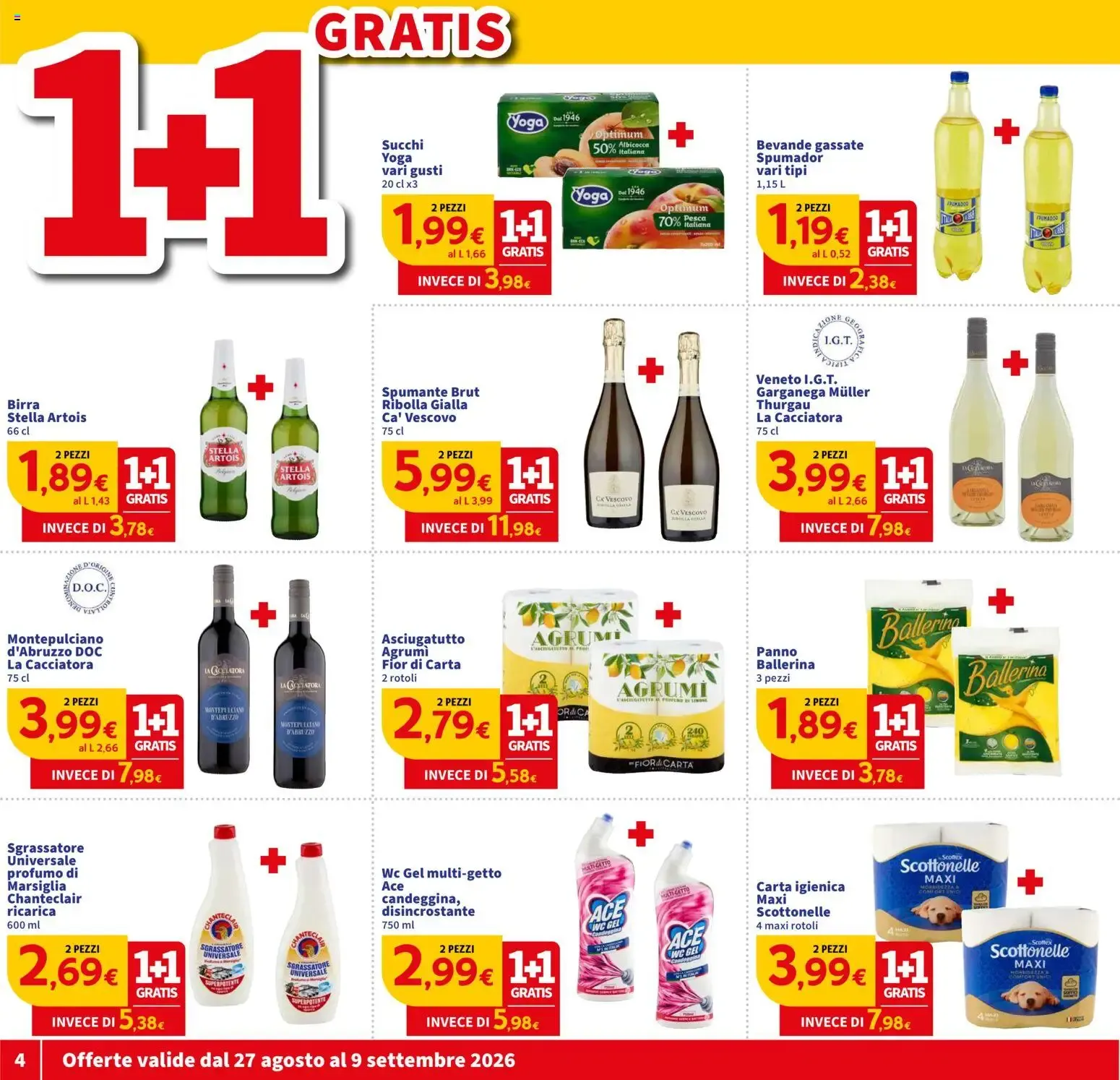 Nuovo SIGMA volantino Superstore dal 27/08/2026 > offerte anteprima 🛍️ da 27 agosto a 9 settembre di 2026 - Pagina del volantino 4