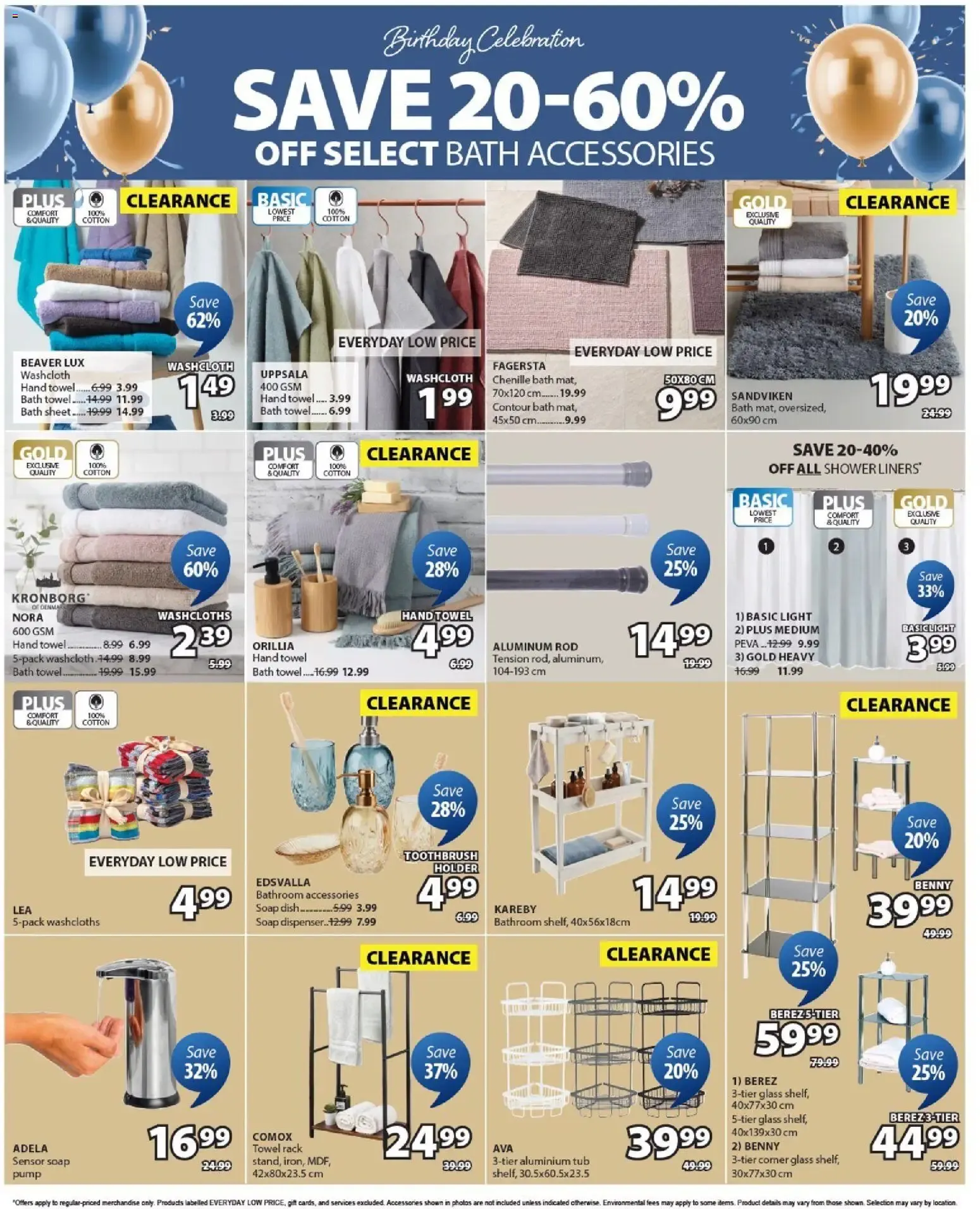 JYSK Birthday Celebration: 30 Years in Canada - Up to 60% Off from September 10 to September 23 2026 - flyer page 13