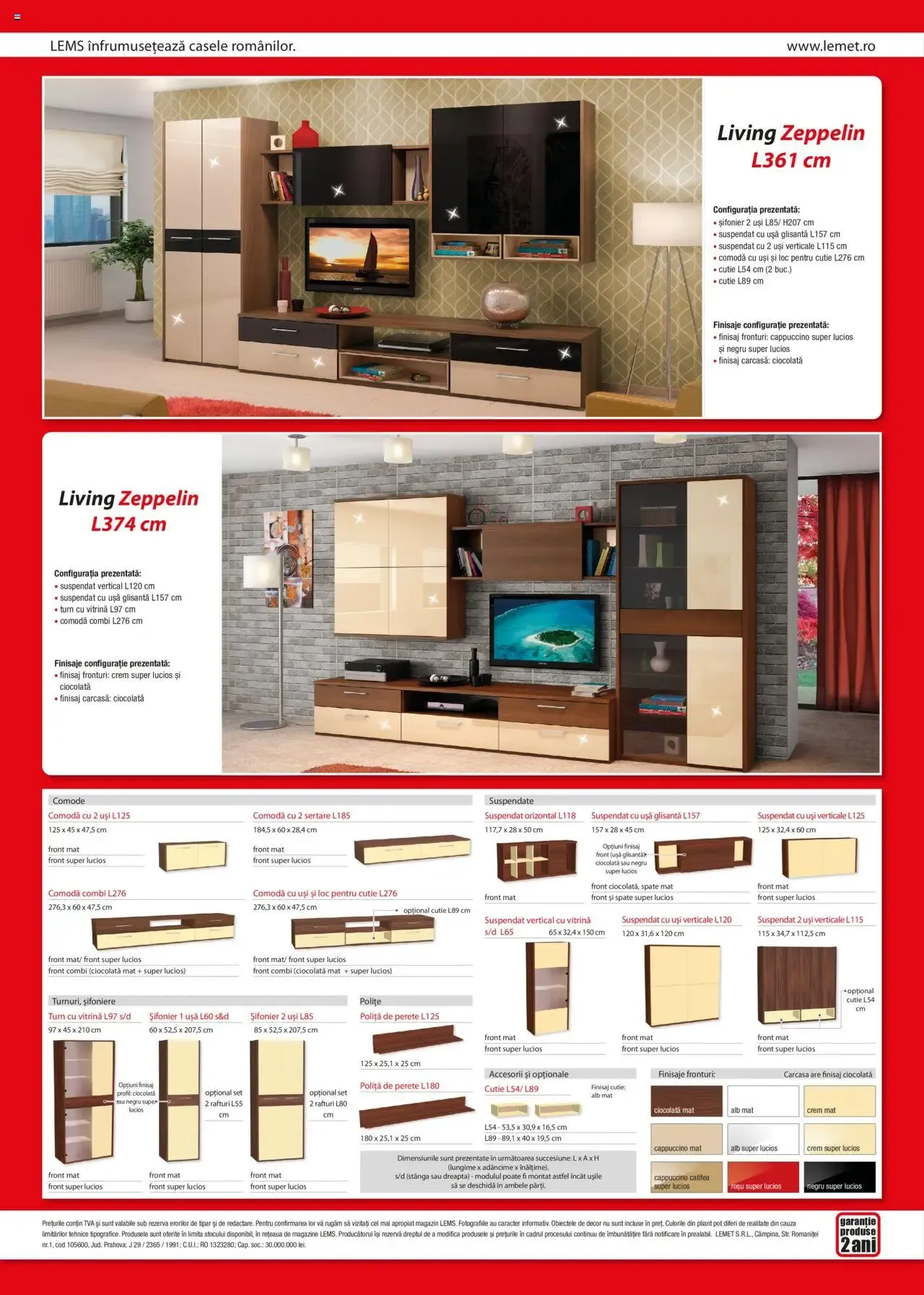 Catalog Lem’s catalog - Living Zeppelin - Oferta 17.11.2023 - 31.01.2027 de la 17 noiembrie până la 31 ianuarie 2027 - Revista Pagina 2