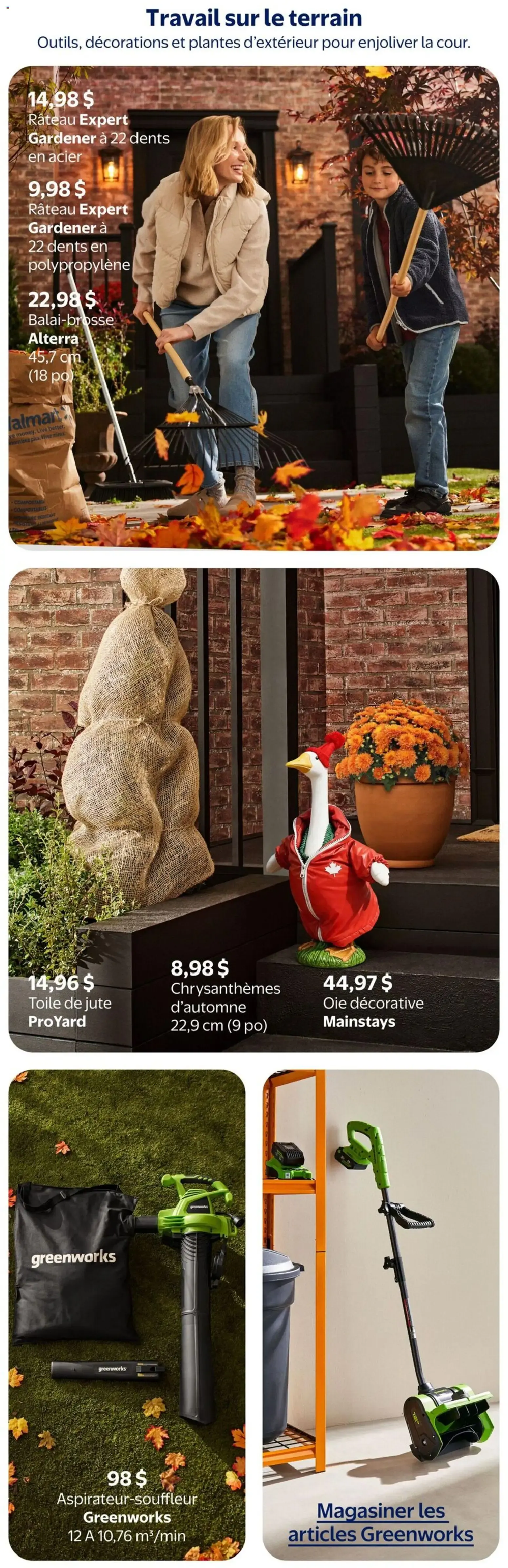 Walmart circulaire - Prêts pour l´automne from Sep 10, 2026 > weekly specials & deals from September 10 to October 21 2026 - flyer page 15