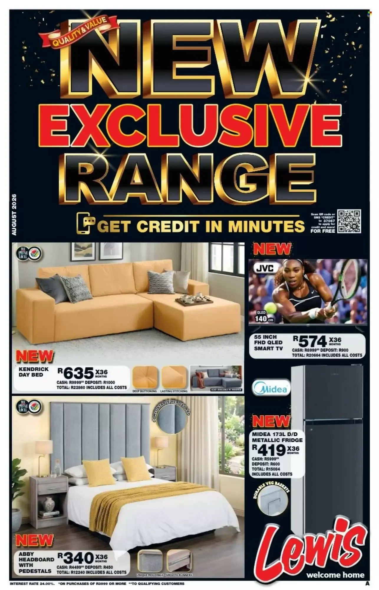 Lewis - New Exclusive Range from 1 August to 31 August 2026 - Catalogue Page 1