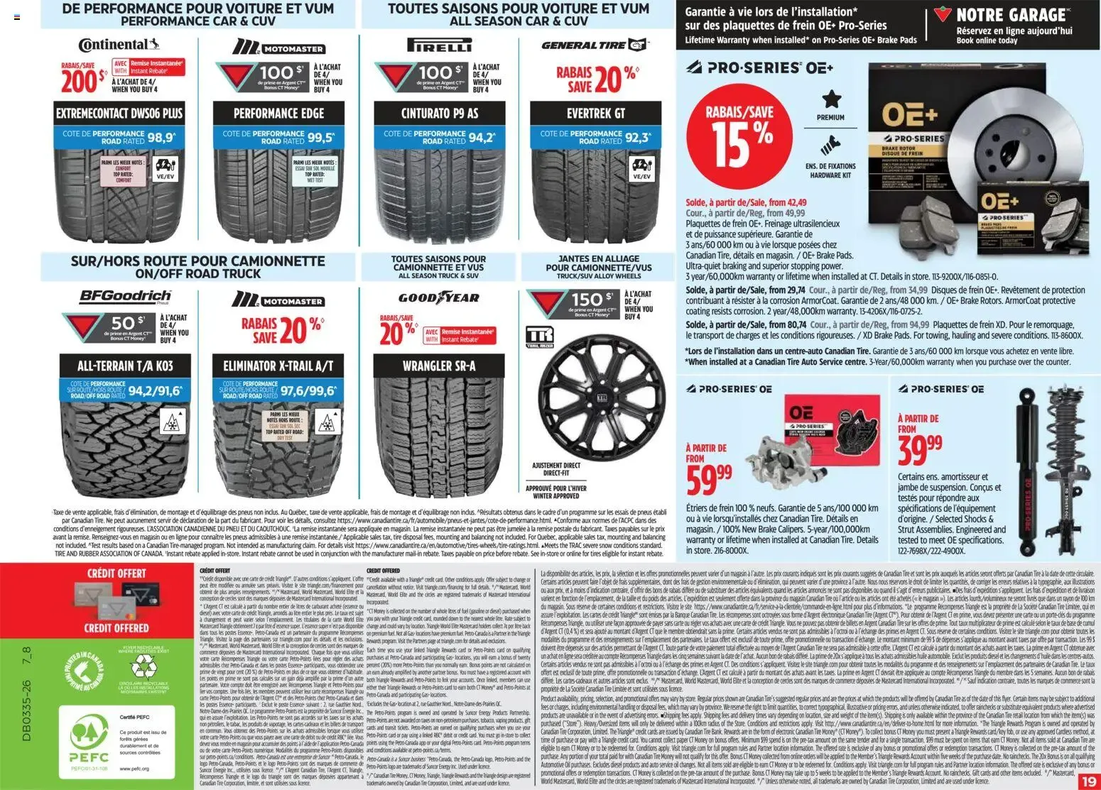 Canadian Tire circulaire from Aug 27, 2026 > weekly specials & deals from August 27 to September 2 2026 - flyer page 19