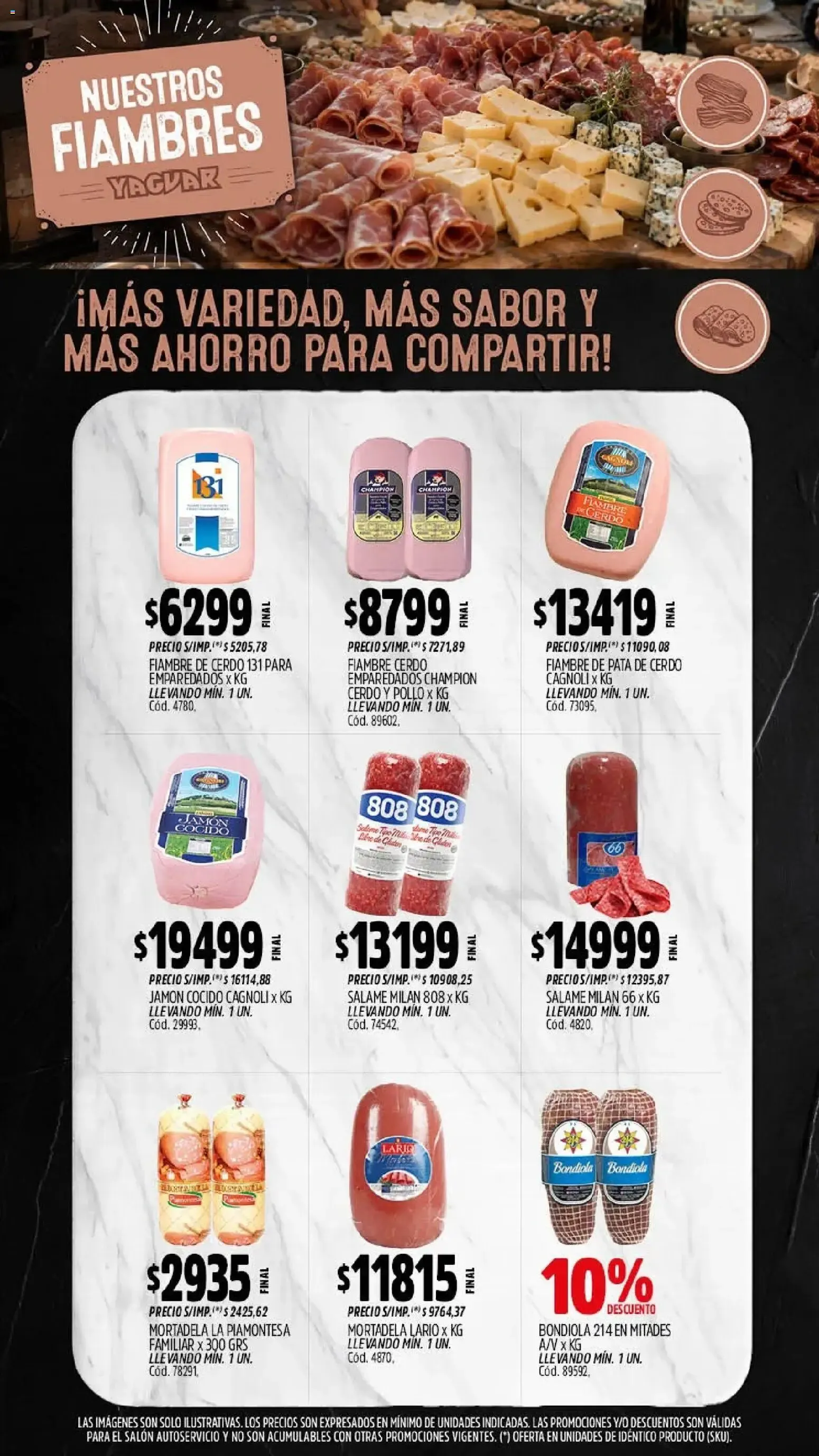 Ofertas de Yaguar - Oferta Semanal Mar del Plata del 27/07/2026 - 01/08/2026 27 de julio al 1 de agosto 2026 - Página 8 del catálogo