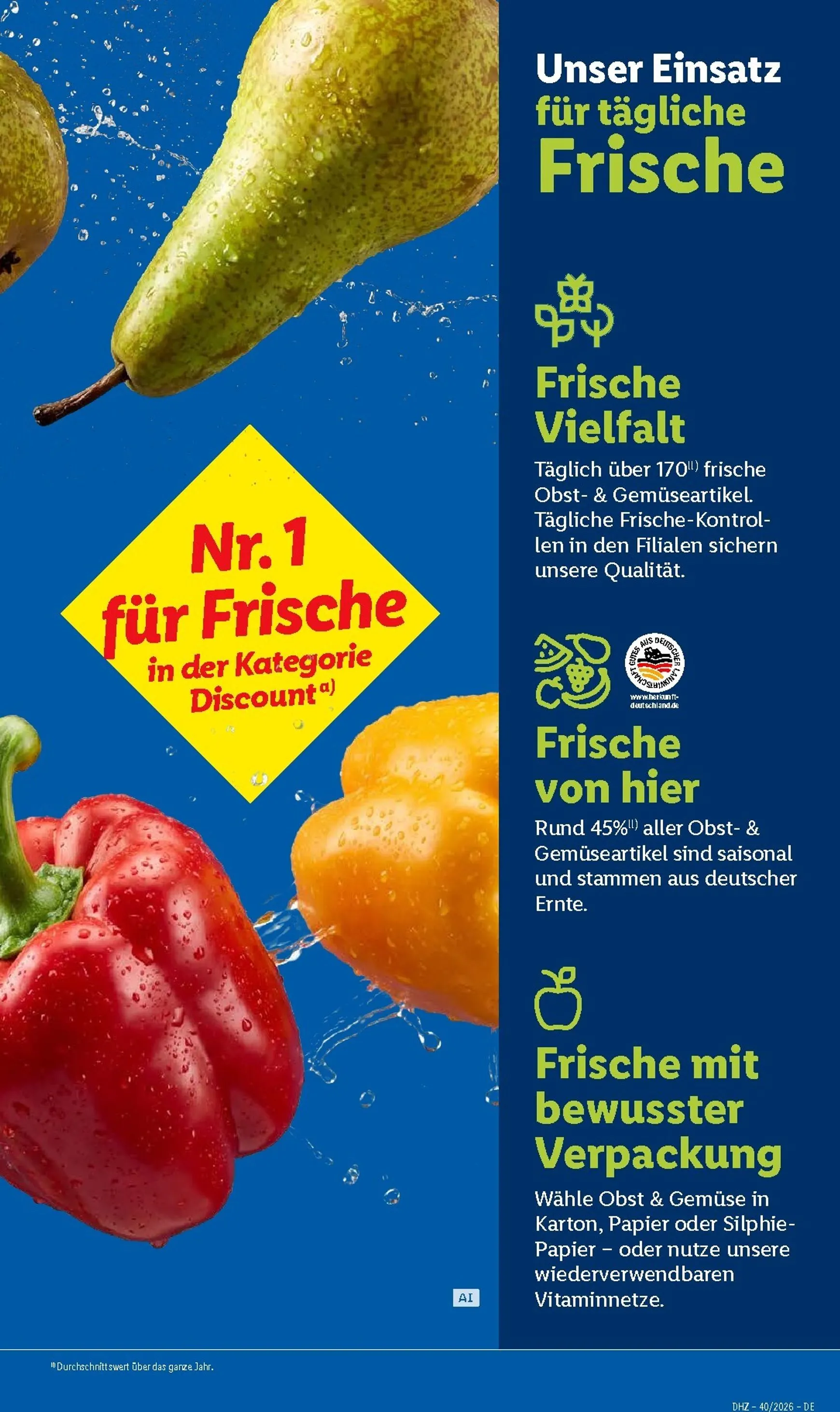 Zum 10. Mal Frischekönig von 28. September bis 2. Oktober 2026 - Prospekt seite 6