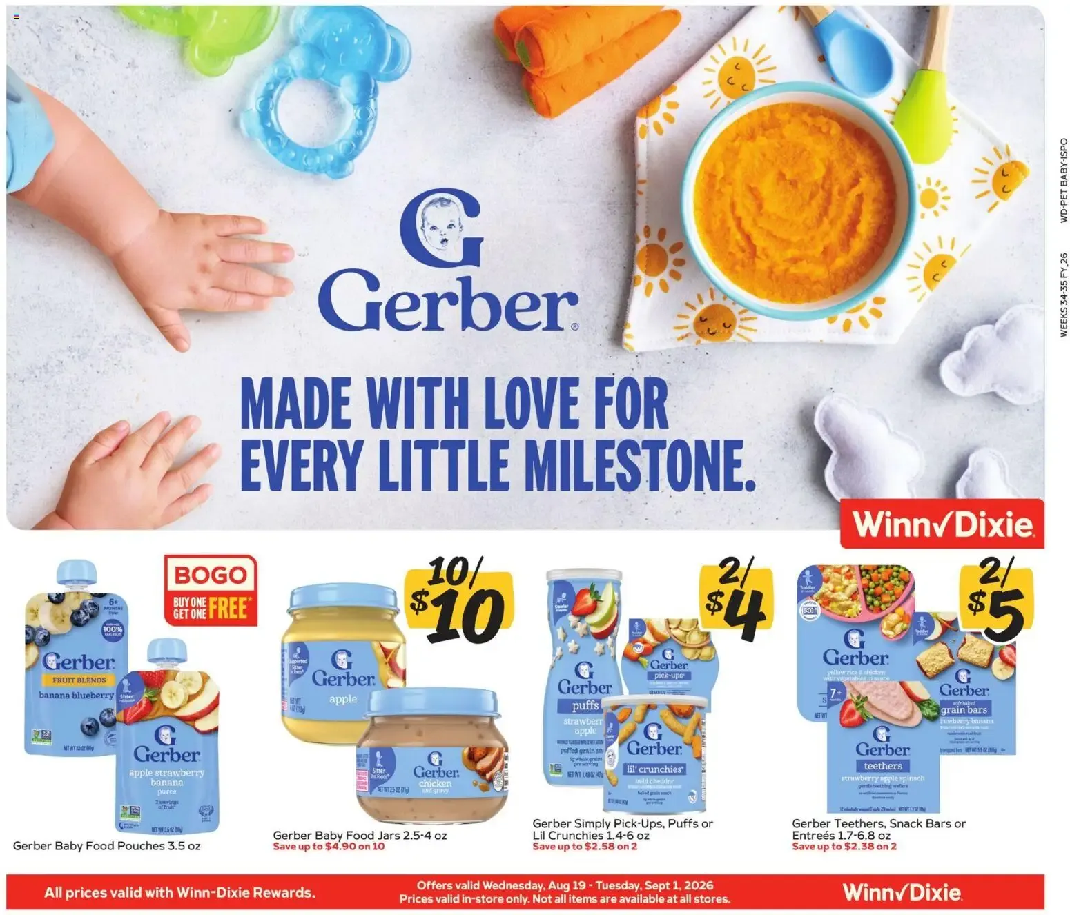 Weekly ad Winn Dixie In-Store Flyer (08/19 - 09/01 2026) - Flyer from August 19 to September 1 2026 - Page 6