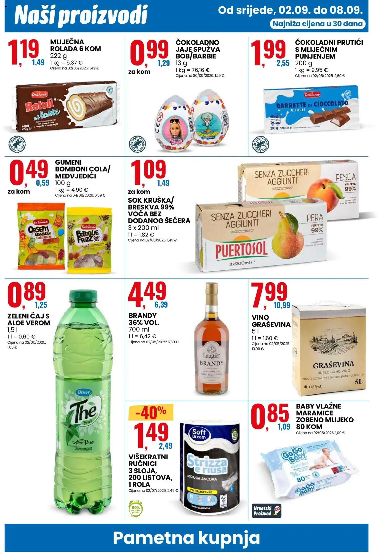 Katalog Euro Spin Pametna kupnja Akcija od 2. rujna do 8. rujna 2026. - Pregled Stranica 6