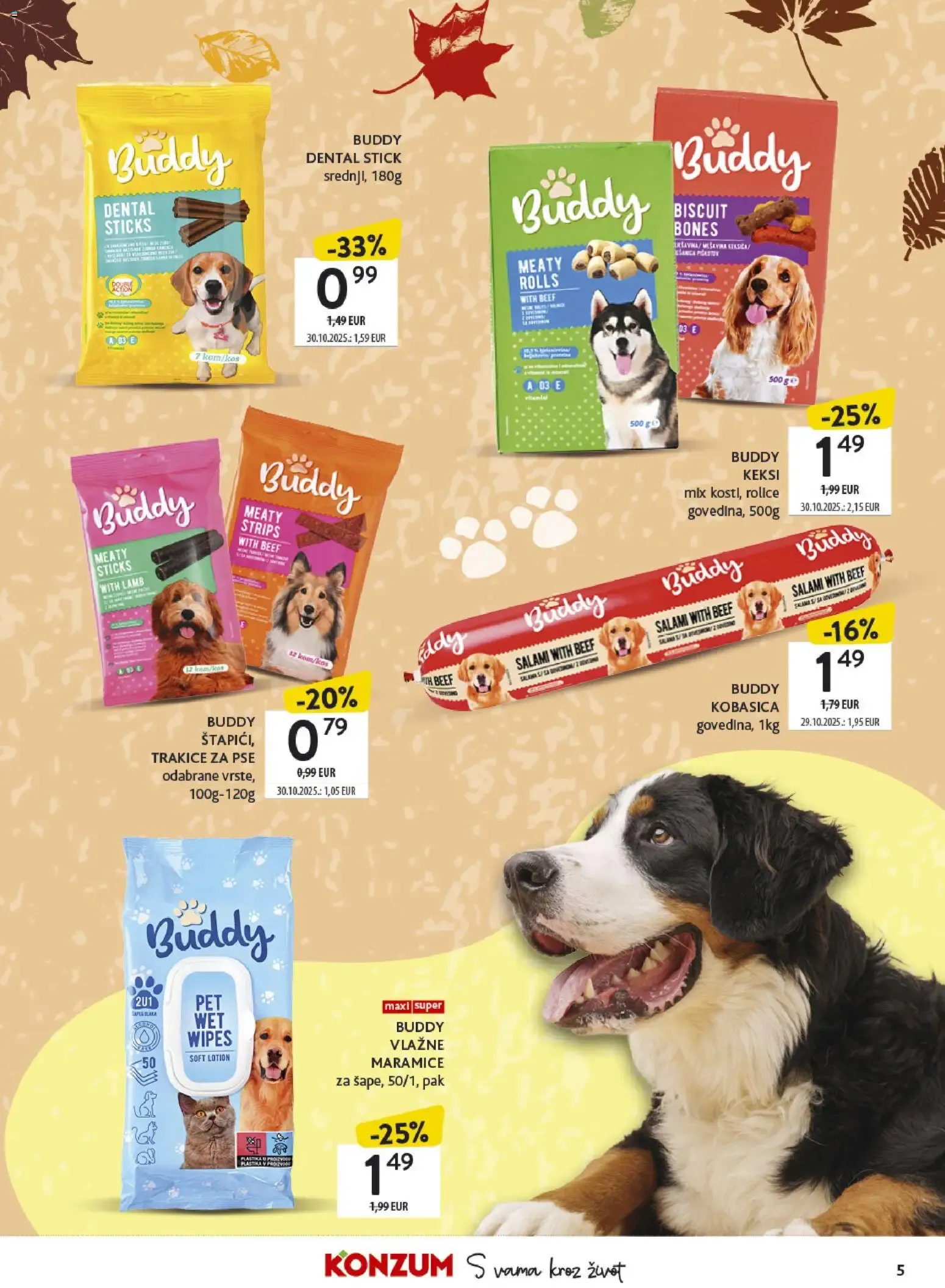 Katalog Konzum Jesenska čarolija od 5. listopada do 18. listopada 2026. - Pregled Stranica 5