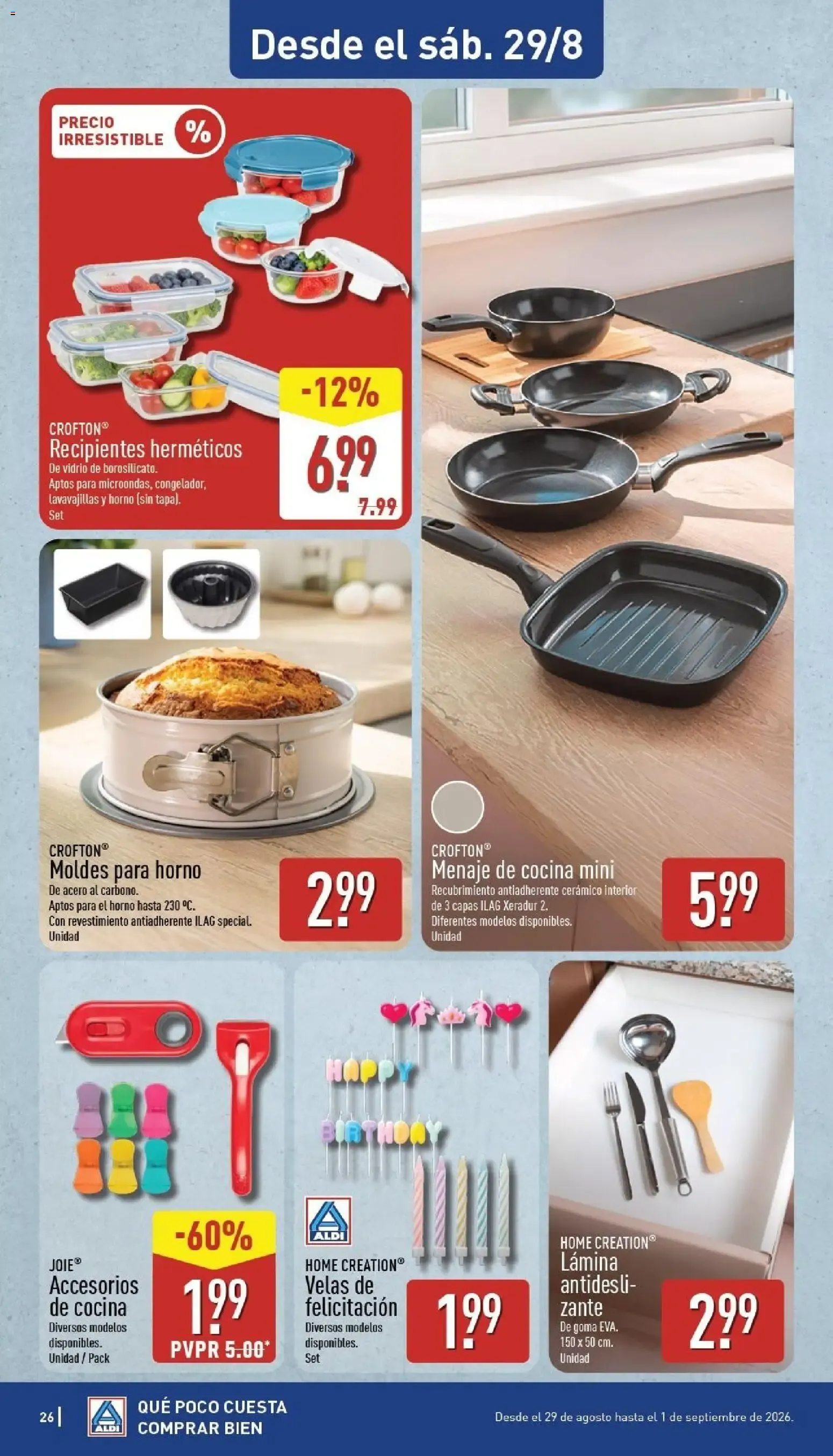 Catálogo de Aldi folleto Península del 24/08/2026 | Catálogo 24 de agosto al 30 de agosto 2026 - Página 26