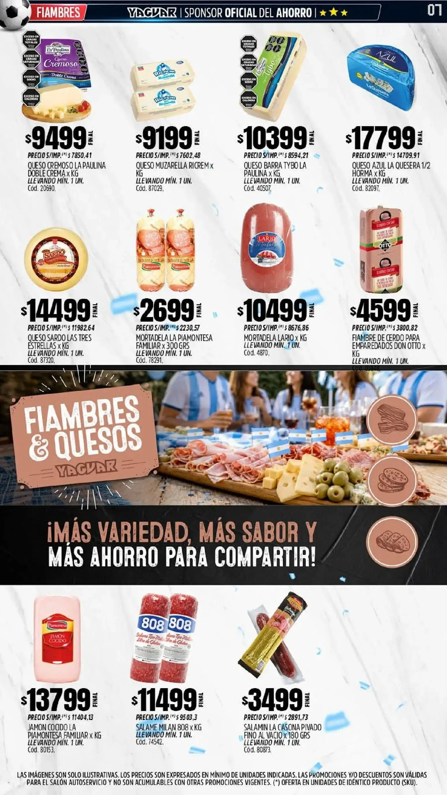 Ofertas de Mayorista Yaguar - La Hinchada del Ahorro 15 de junio al 20 de junio 2026 - Página 7 del catálogo