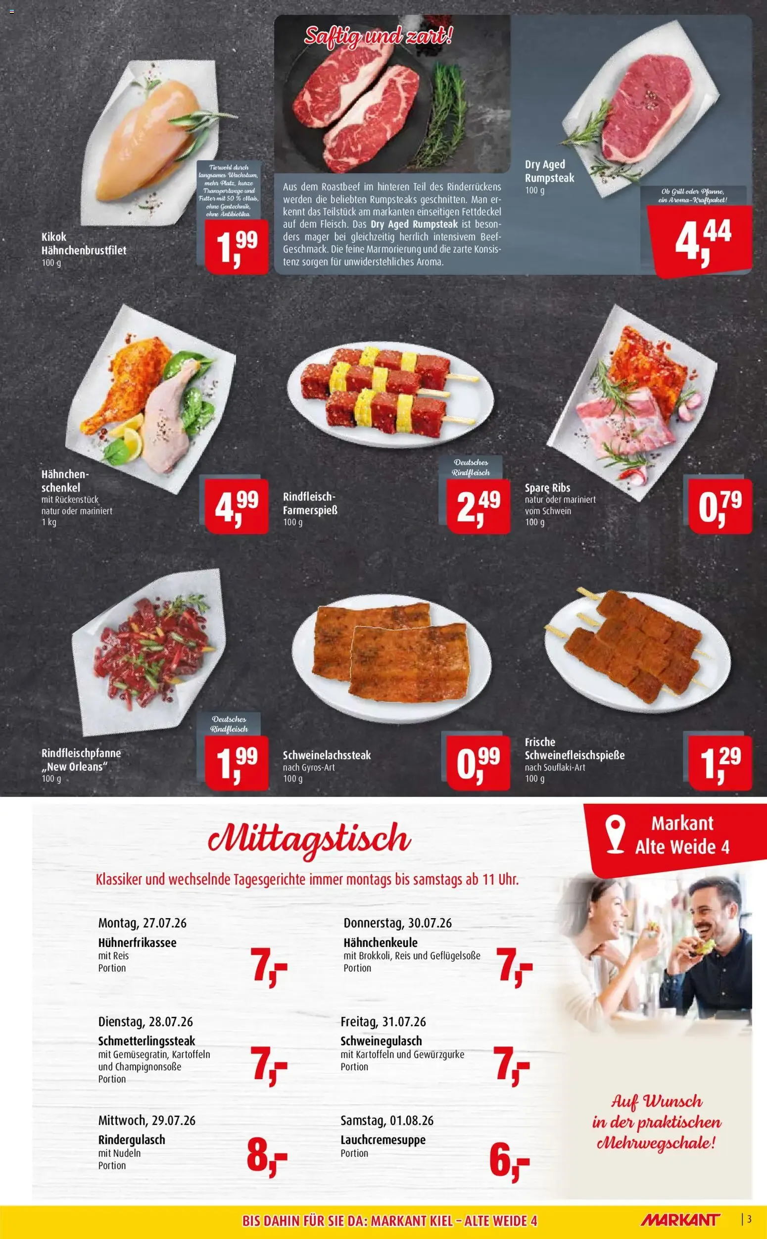 Markant Prospekt (ab 27.07.2026) zum Blättern von 27. Juli bis 1. August 2026 - Prospekt seite 3