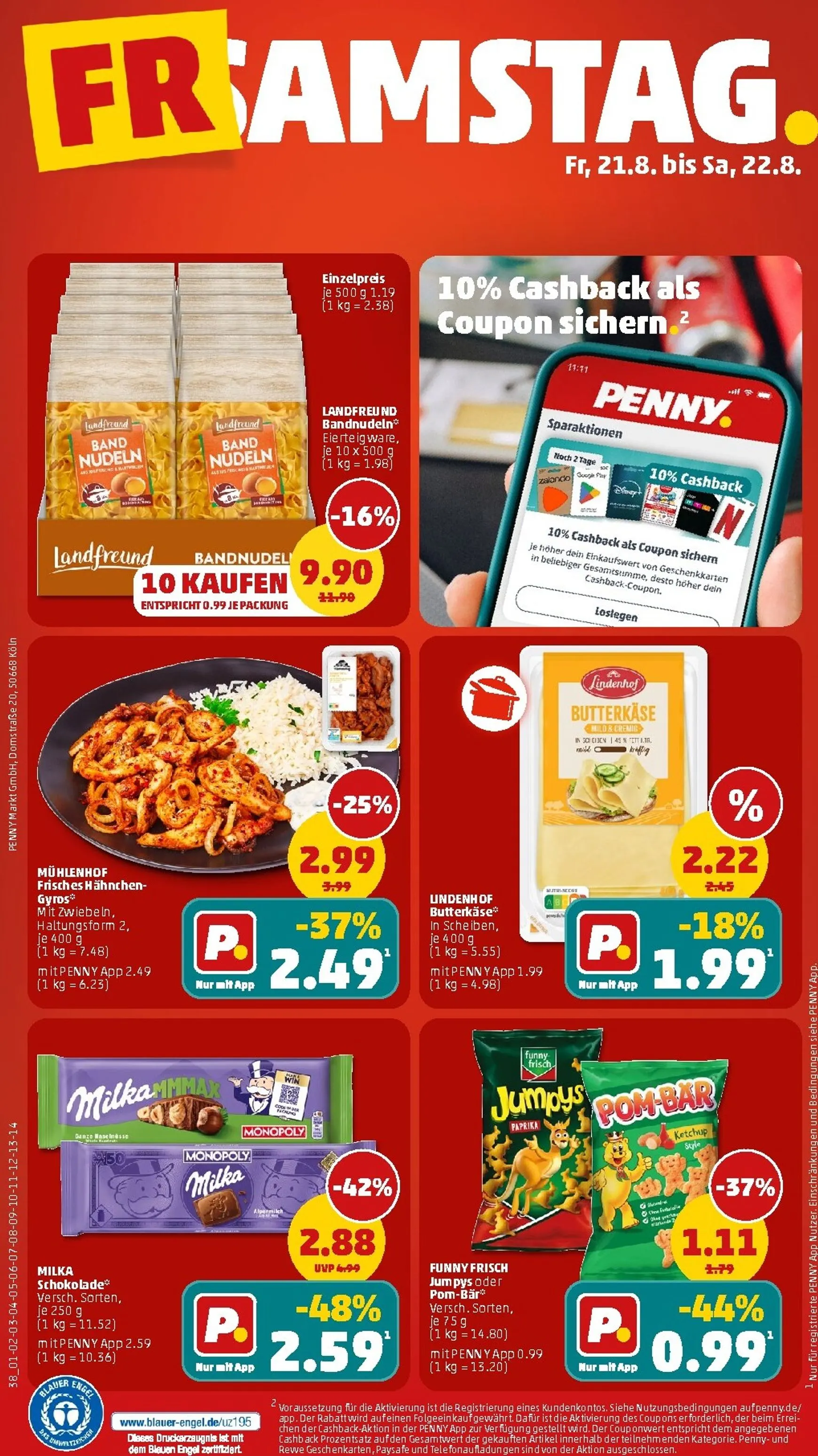 PENNY Prospekt nächste Woche – von Montag 17.08.2026 bis Samstag 22.08.2026 von 17. August bis 22. August 2026 - Prospekt seite 46