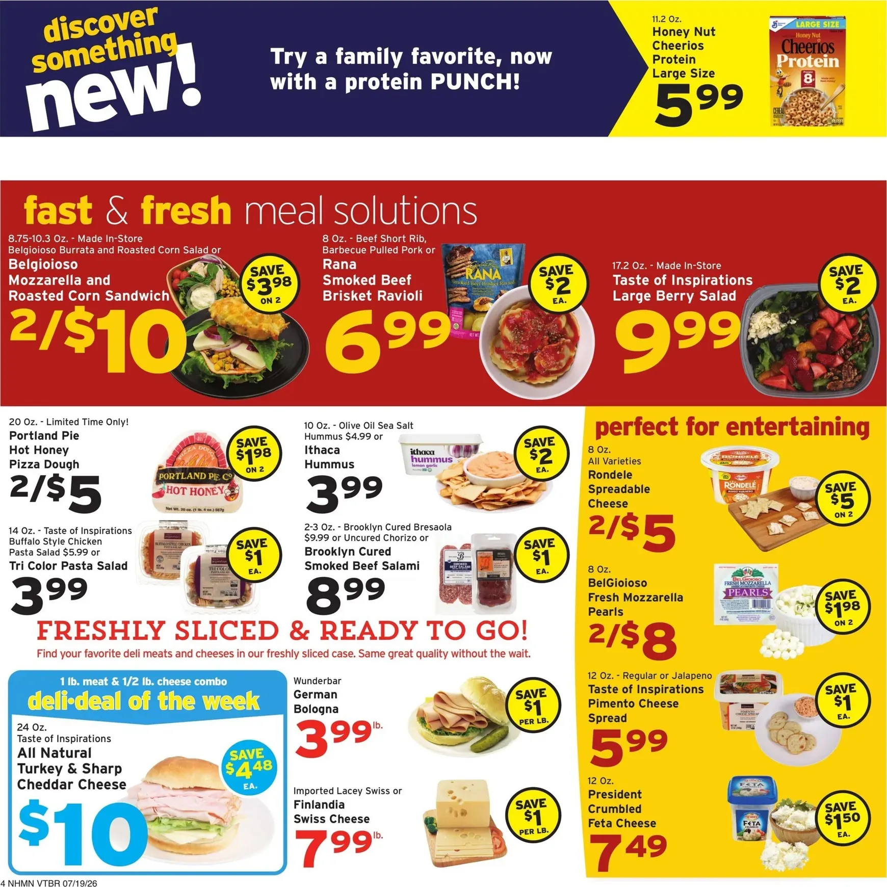 Weekly ad Current Hannaford leaflet valid from Sunday 07/19/2026 to Saturday 07/25/2026 from July 19 to July 25 2026 - Page 4