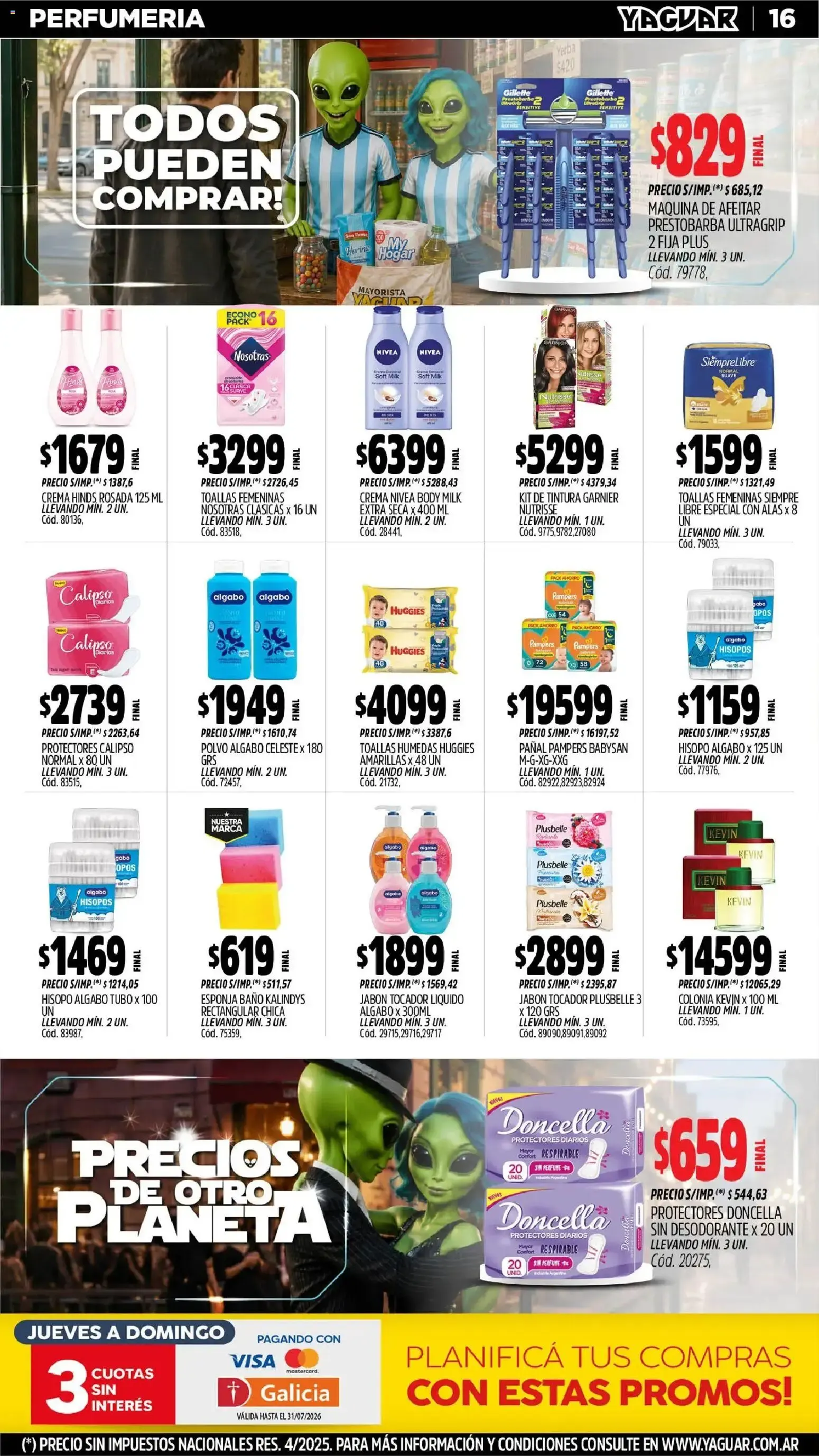 Ofertas de Mayorista Yaguar: Precios de otro planeta 29 de junio al 5 de julio 2026 - Página 18 del catálogo