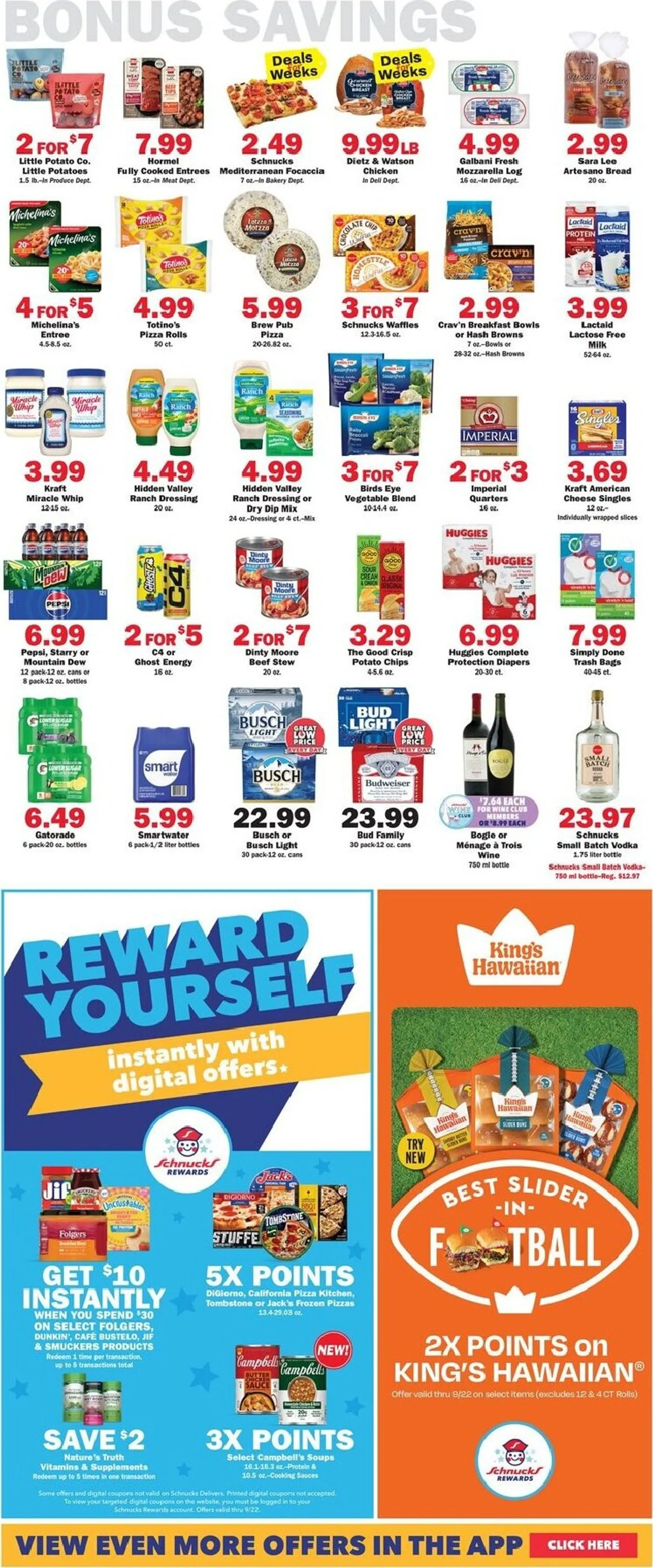 Weekly ad Current Schnucks leaflet valid from Wednesday 09/16/2026 to Tuesday 09/22/2026 from September 16 to September 22 2026 - Page 5