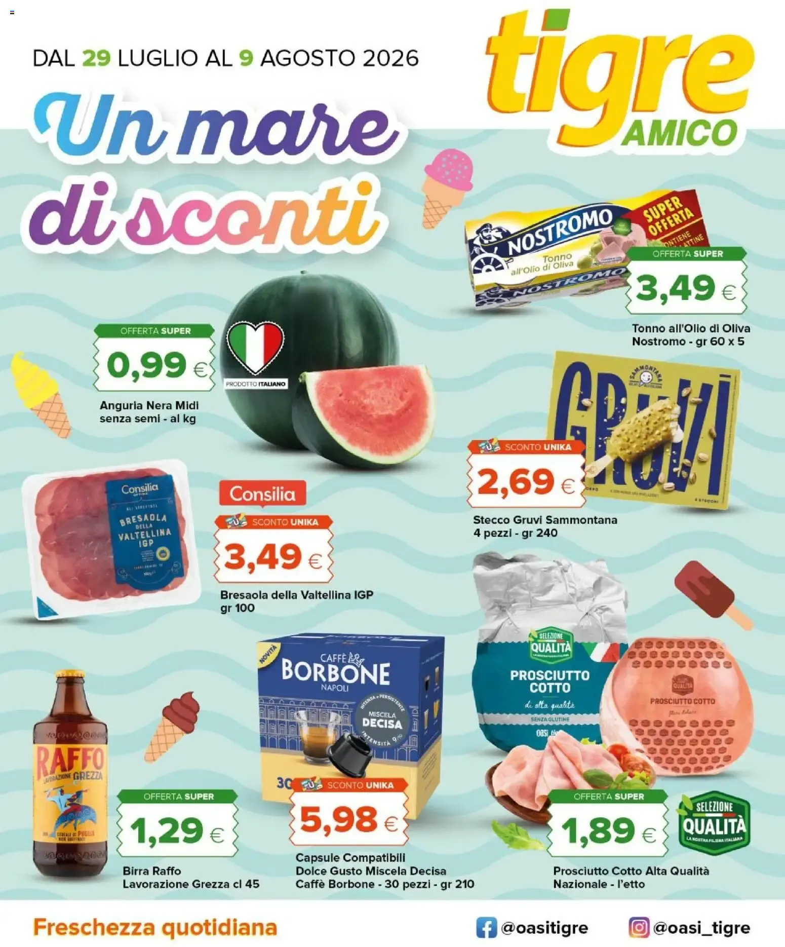 Tigre Amico - Un mare di sconti da 29 luglio a 9 agosto di 2026 - Pagina del volantino 1