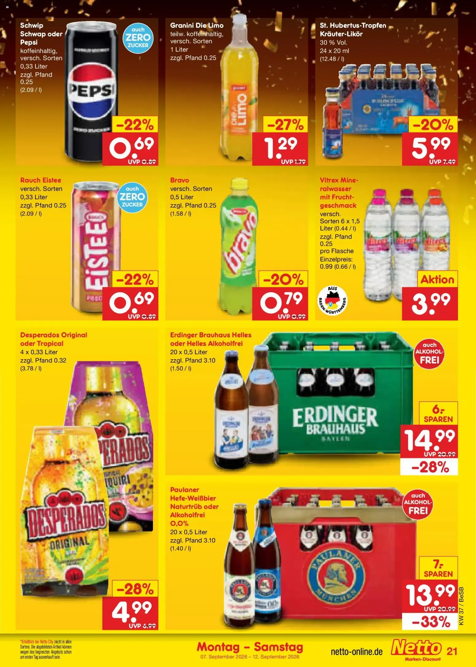 Netto Marken-Discount Prospekt (ab 07.09.2026) » Angebote von 7. September bis 12. September 2026 - Prospekt seite 29