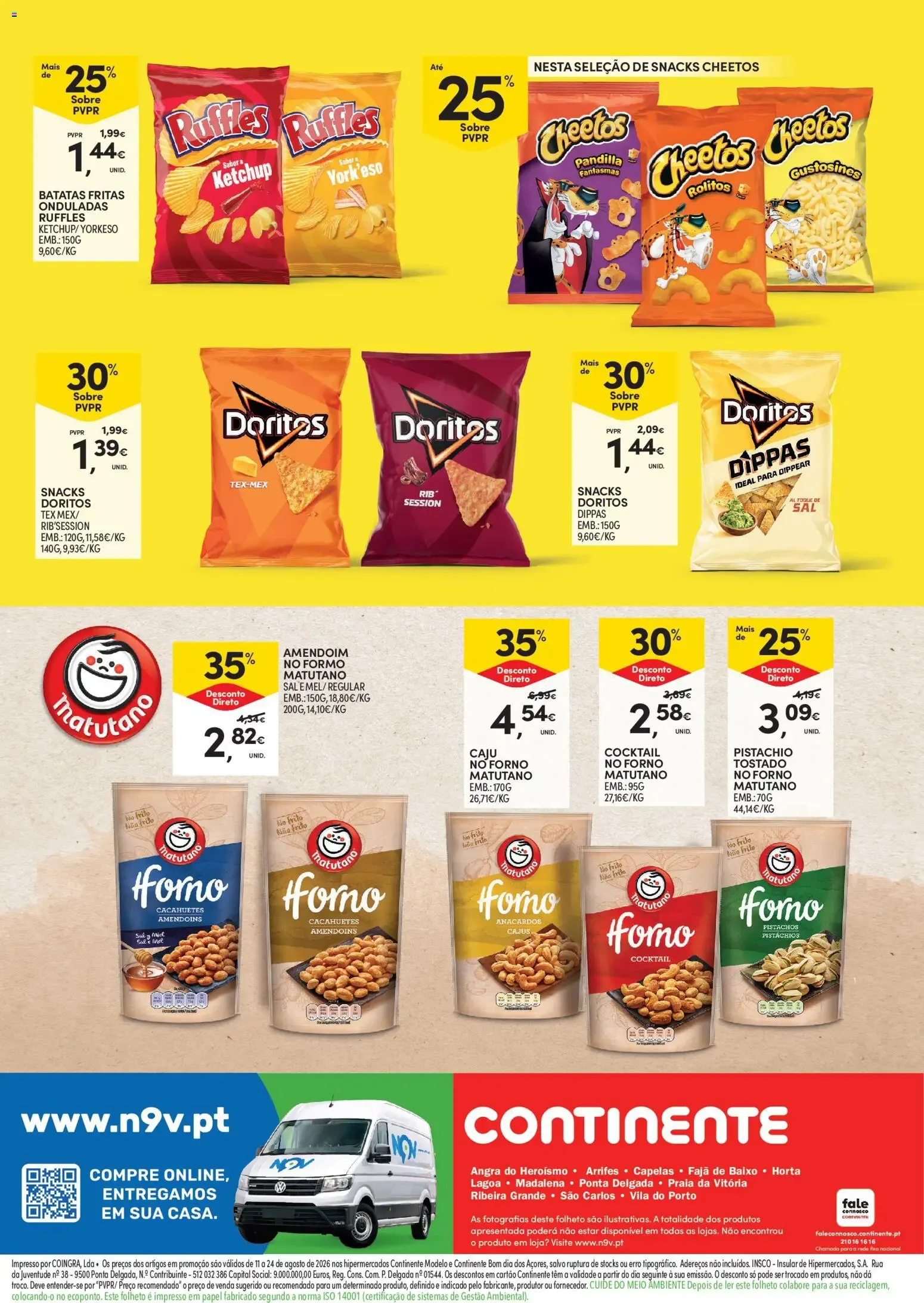 Folheto Ofertas Coca-Cola, Fanta e Sprite no Continente de 11 de agosto até 24 de agosto 2026 - Pagina 4