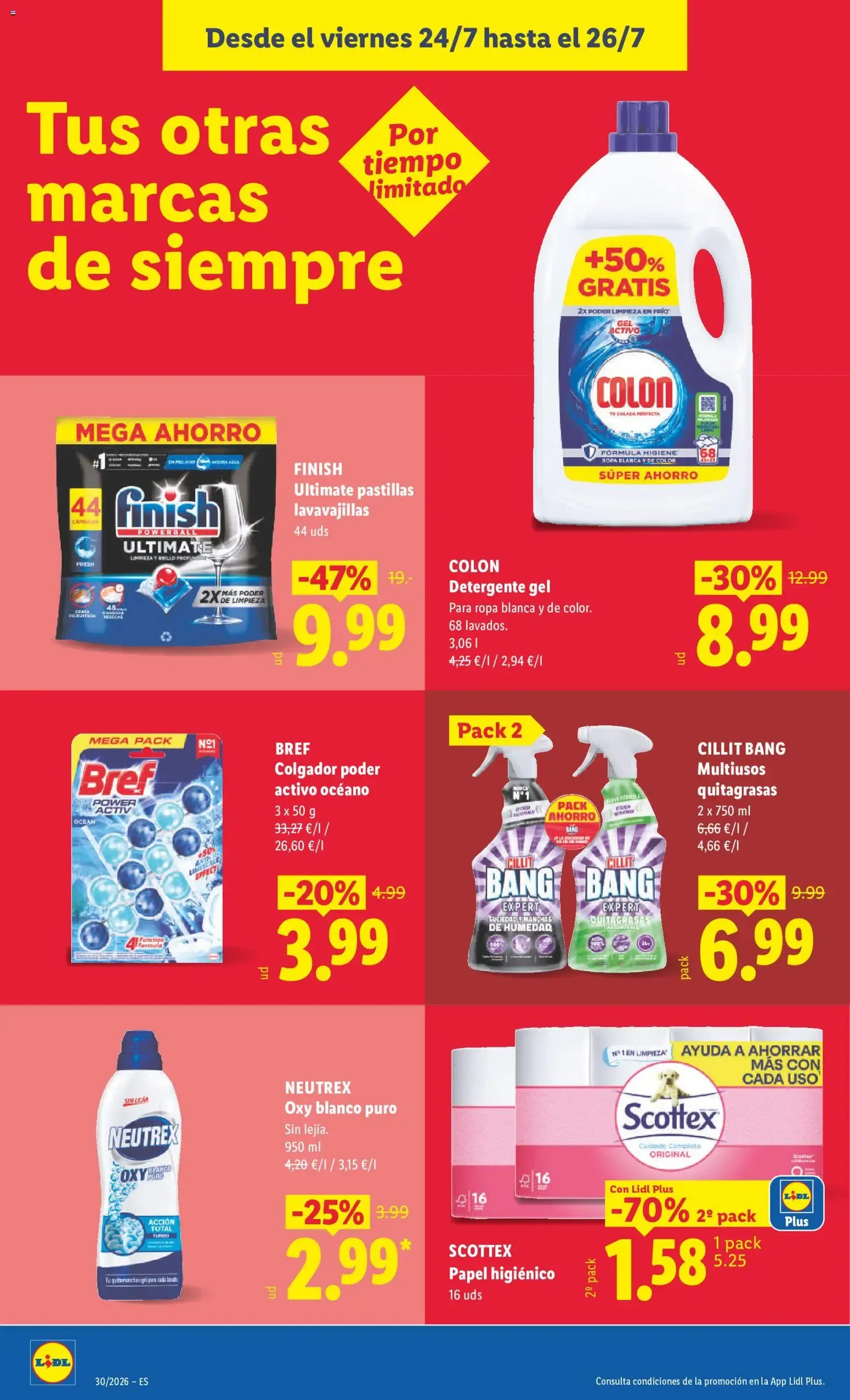 Catálogo de Lidl folleto del 20/07/2026 | Ofertas 20 de julio al 26 de julio 2026 - Página 46