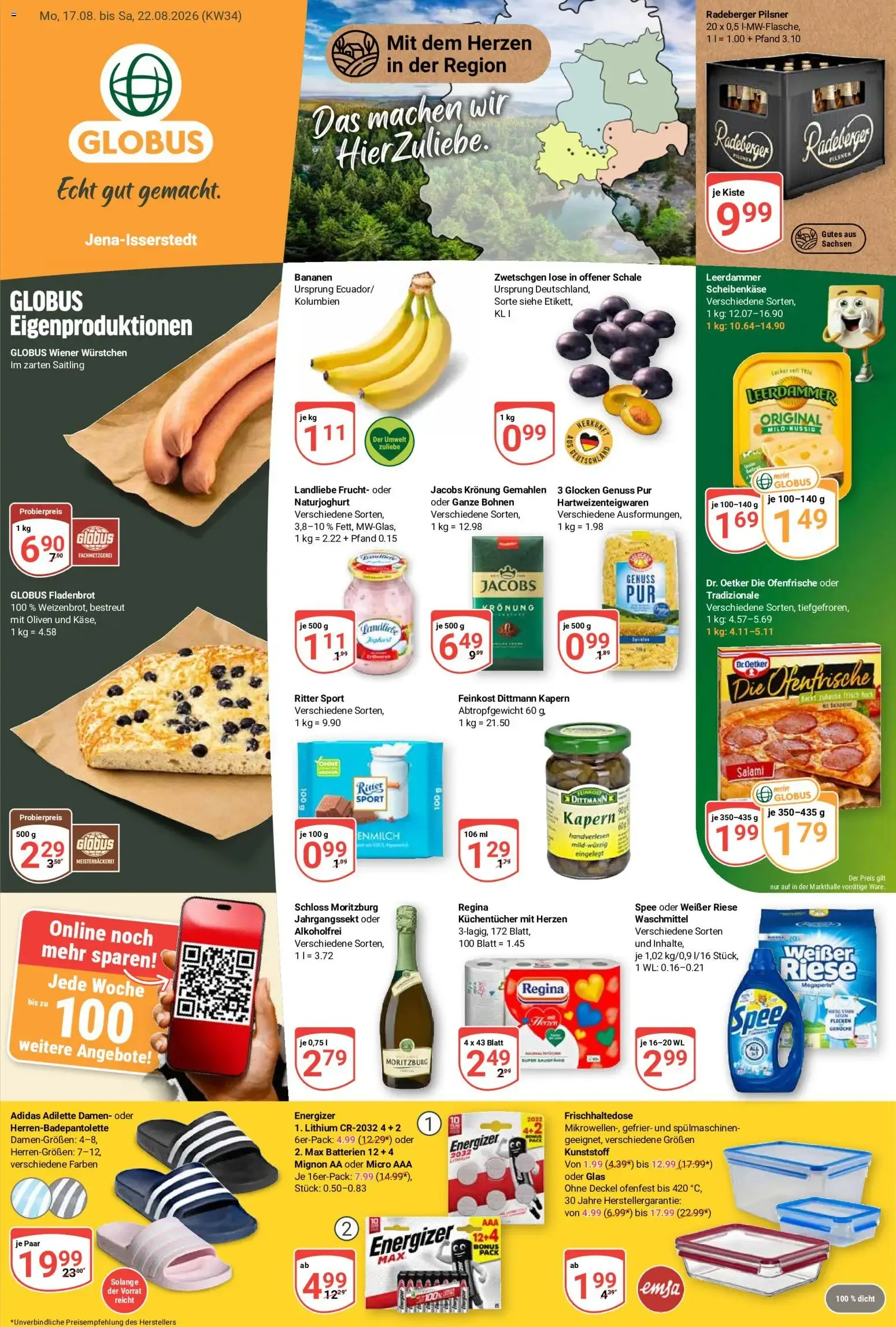 Globus Prospekt (ab 17.08.2026) » Angebote online von 17. August bis 22. August 2026 - Prospekt seite 3