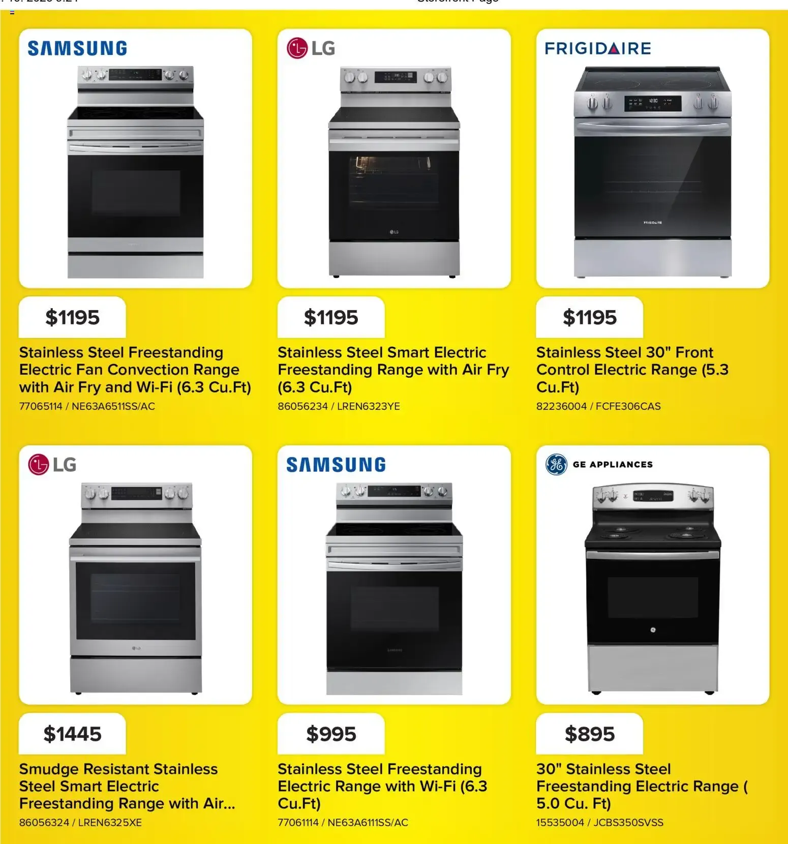 Leon's flyer - BBFL Appliances from Oct 8, 2026 > weekly specials & deals from October 8 to October 14 2026 - flyer page 5