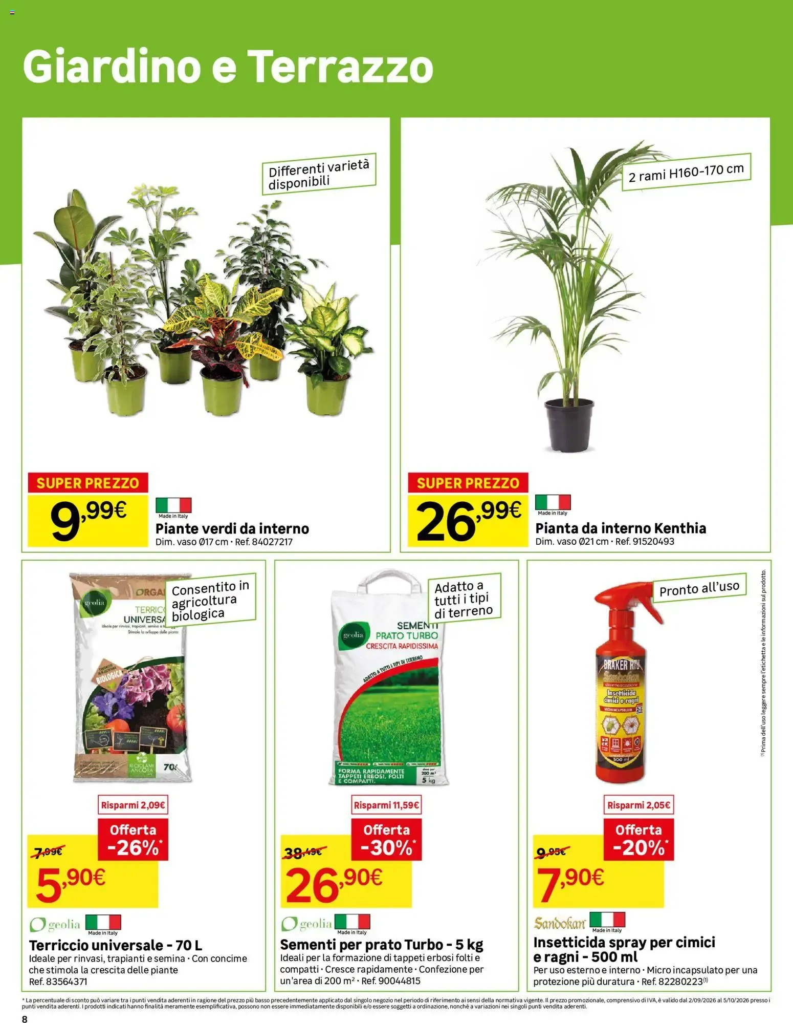Leroy Merlin: Riorganizzare casa e giardino da 2 settembre a 5 ottobre di 2026 - Pagina del volantino 8