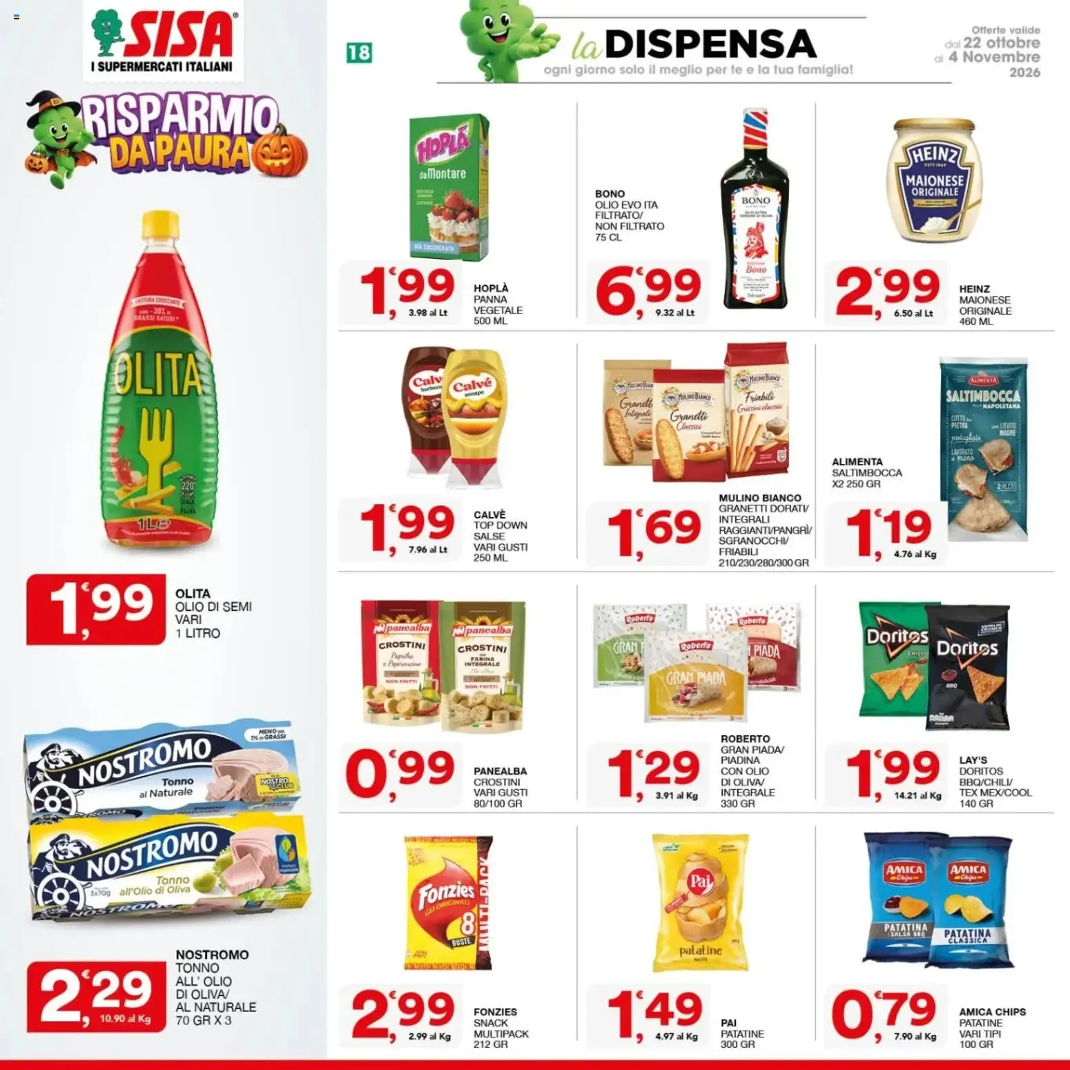 Nuovo Halloween volantino di SISA dal 22/10/2026 > offerte anteprima 🍂 da 22 ottobre a 4 novembre di 2026 - Pagina del volantino 17