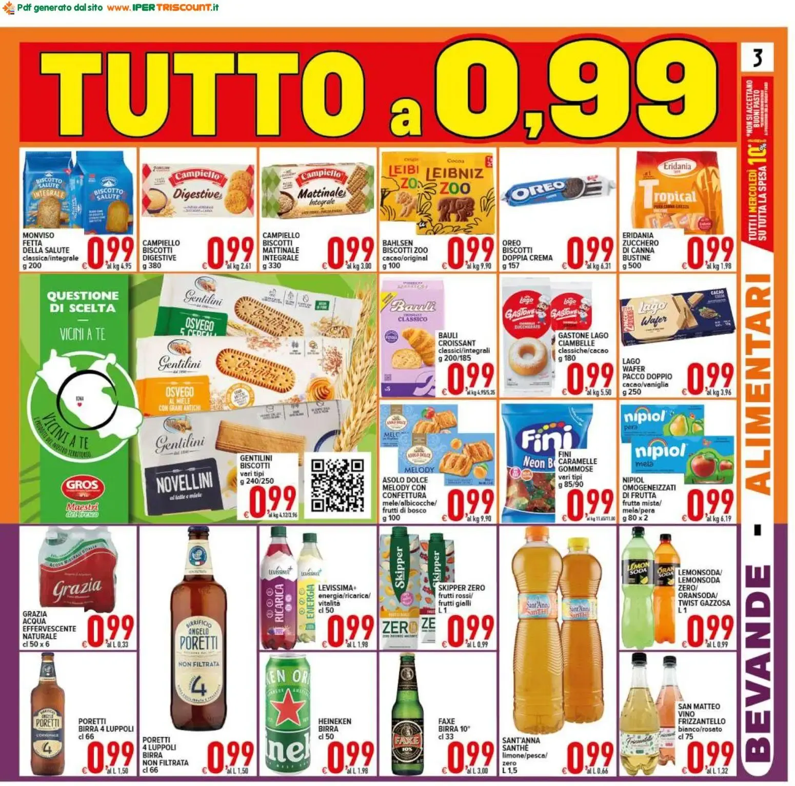 Ipertriscount volantino dal 31/07/2026 - online Offerte da 31 luglio a 11 agosto di 2026 - Pagina del volantino 3