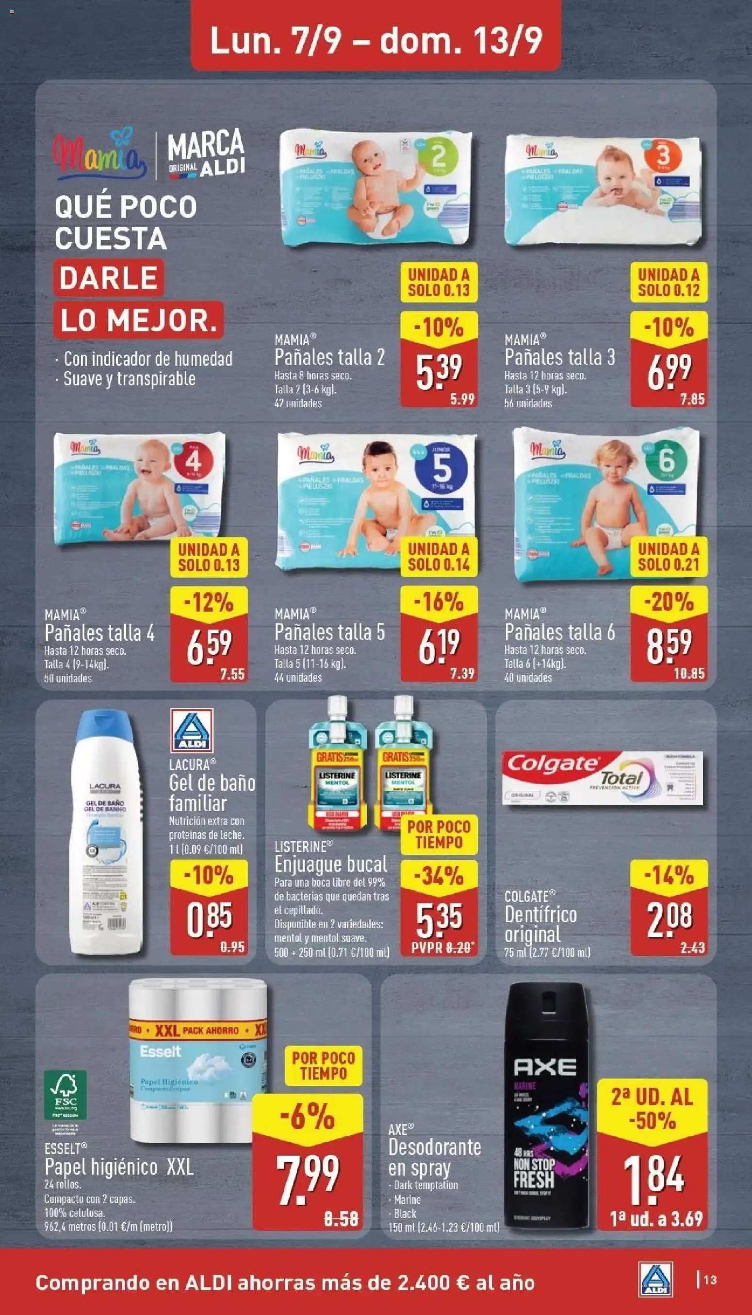 Catálogo de Aldi folleto Canarias del 07/09/2026 | Catálogo 7 de septiembre al 13 de septiembre 2026 - Página 13