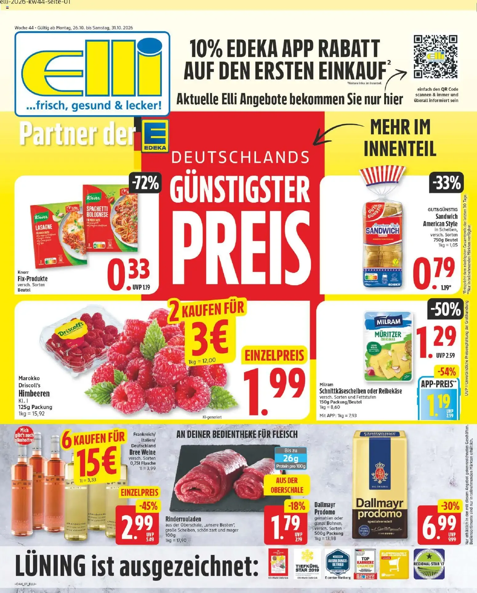 Elli Markt Prospekt vom 26.10.2026 – Angebote online