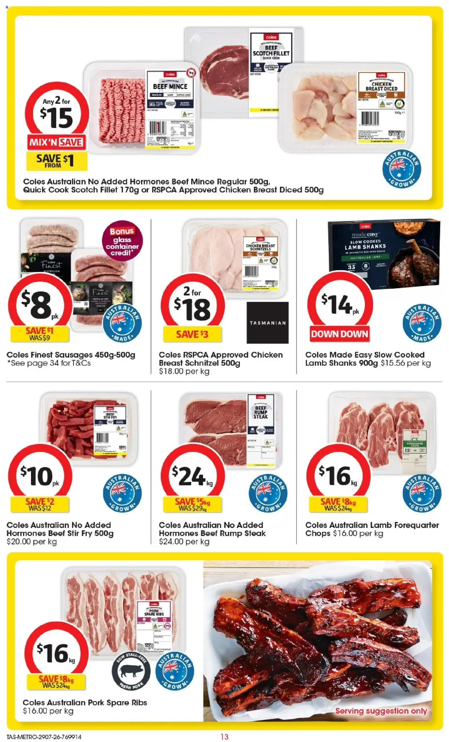 Coles catalogue valid from 29/07/2026 > Online Australia - Catalogue valid from 29 July to 4 August 2026 - page 13