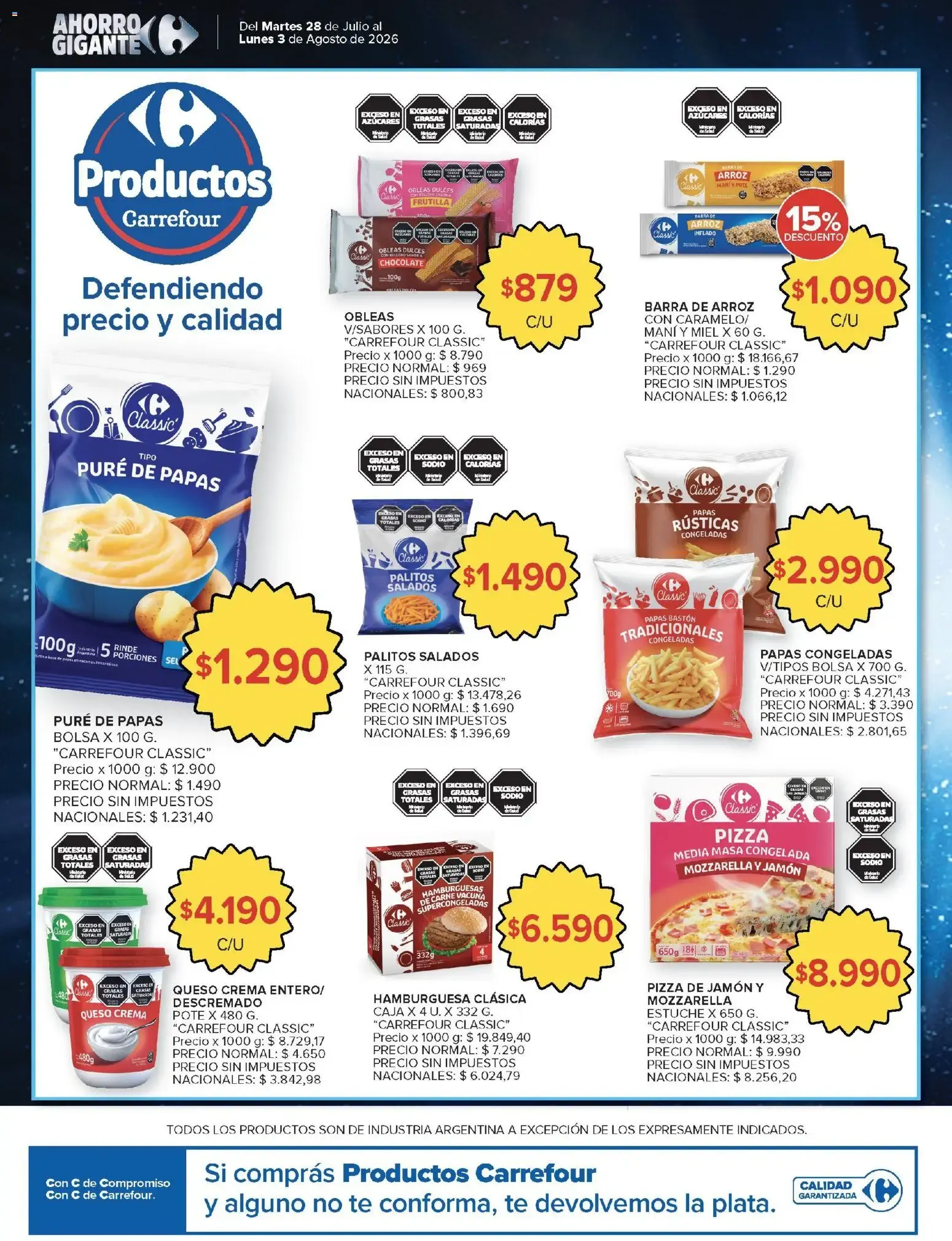 Ofertas de Carrefour ofertas || del 28/07/2026 - 03/08/2026 || Promociones 28 de julio al 3 de agosto 2026 - Página 50 del catálogo