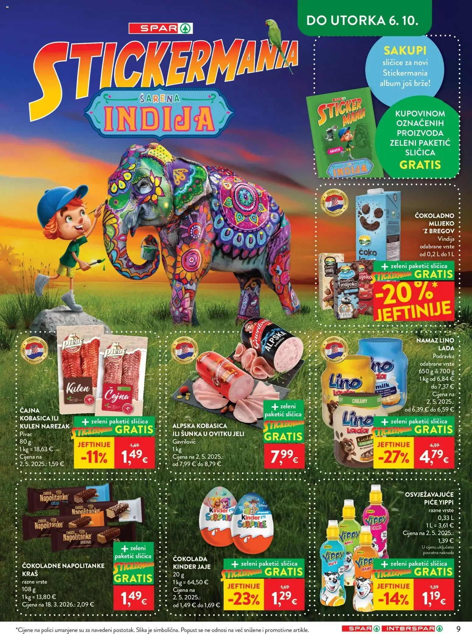 Katalog Spar Katalog novi od 30.09.2026 na listanje > letak digitalni od 30. rujna do 6. listopada 2026. - Pregled Stranica 11