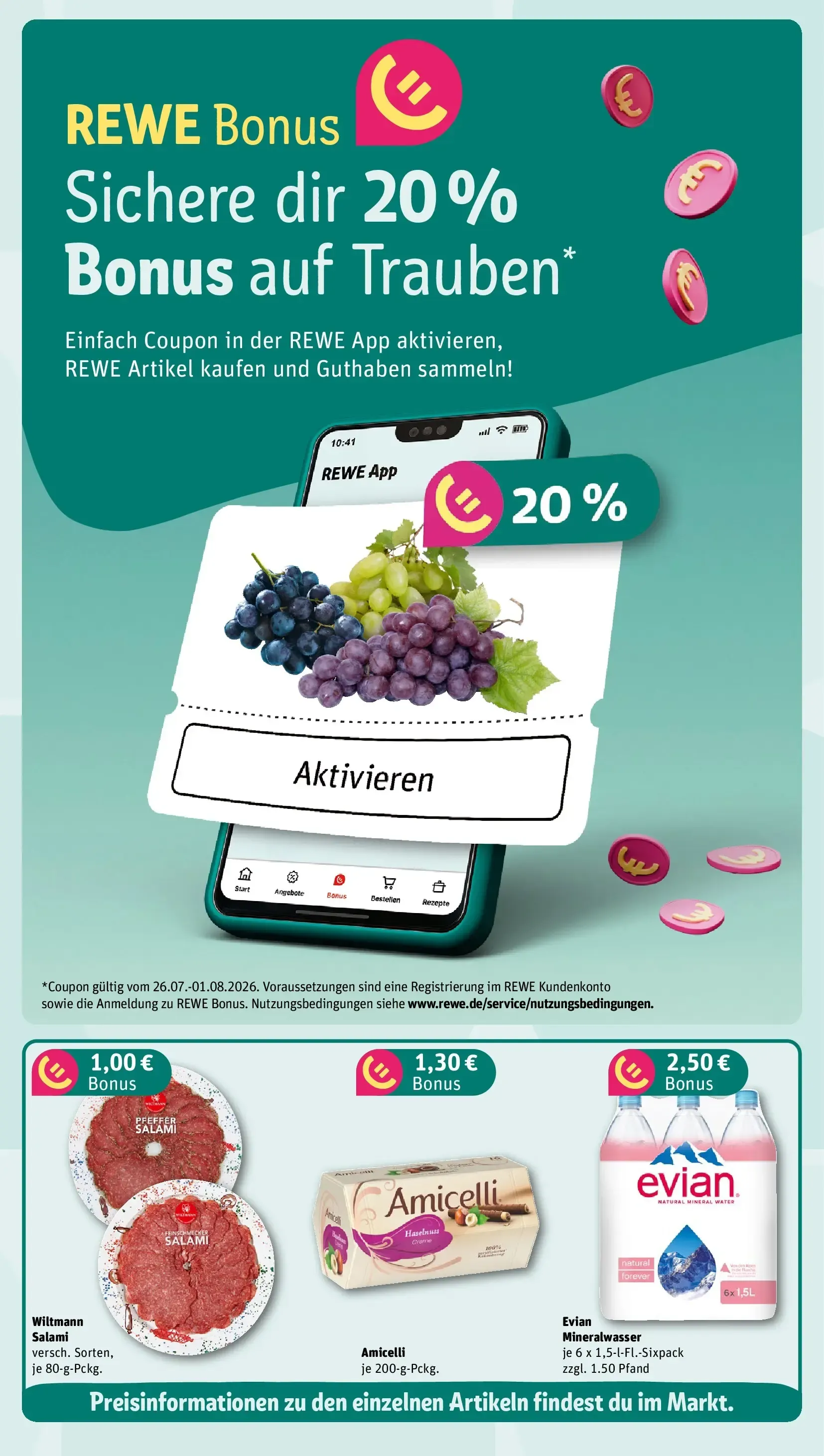 REWE Prospekt ab 27.07.2026 zum Blättern » Angebote von 27. Juli bis 2. August 2026 - Prospekt seite 3