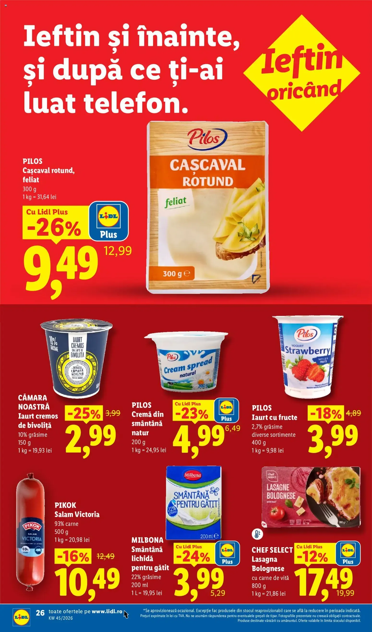 Catalog Catalog Lidl BLACK FRIDAY (02.11.2026) de la 2 noiembrie până la 8 noiembrie 2026 - Revista Pagina 26
