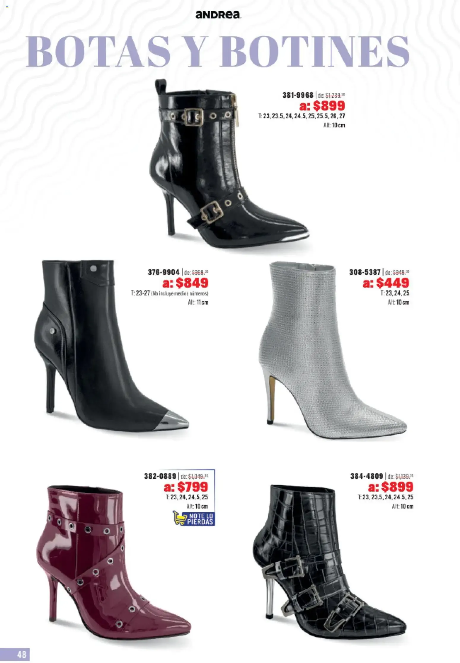 Catálogo de Andrea + Outlet Liquidación Primavera 31 de mayo al 25 de julio 2026 - Pagina 48