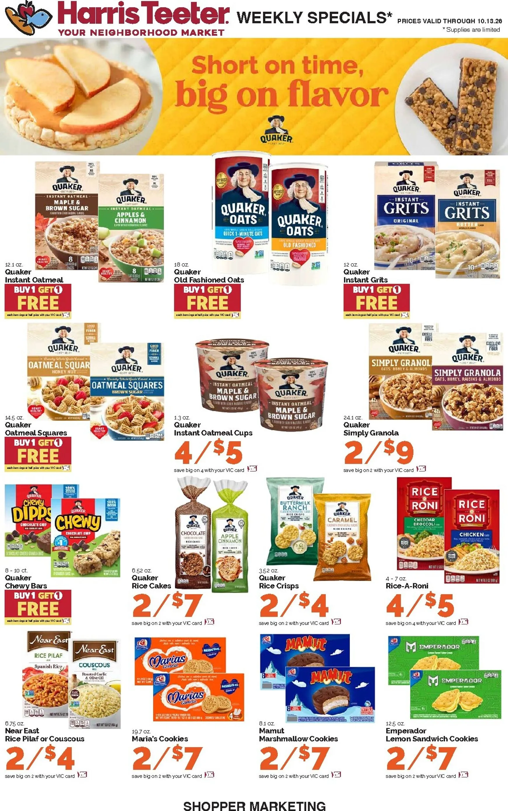 Weekly ad Current Harris Teeter leaflet valid from Wednesday 10/07/2026 to Tuesday 10/13/2026 from October 7 to October 13 2026 - Page 15
