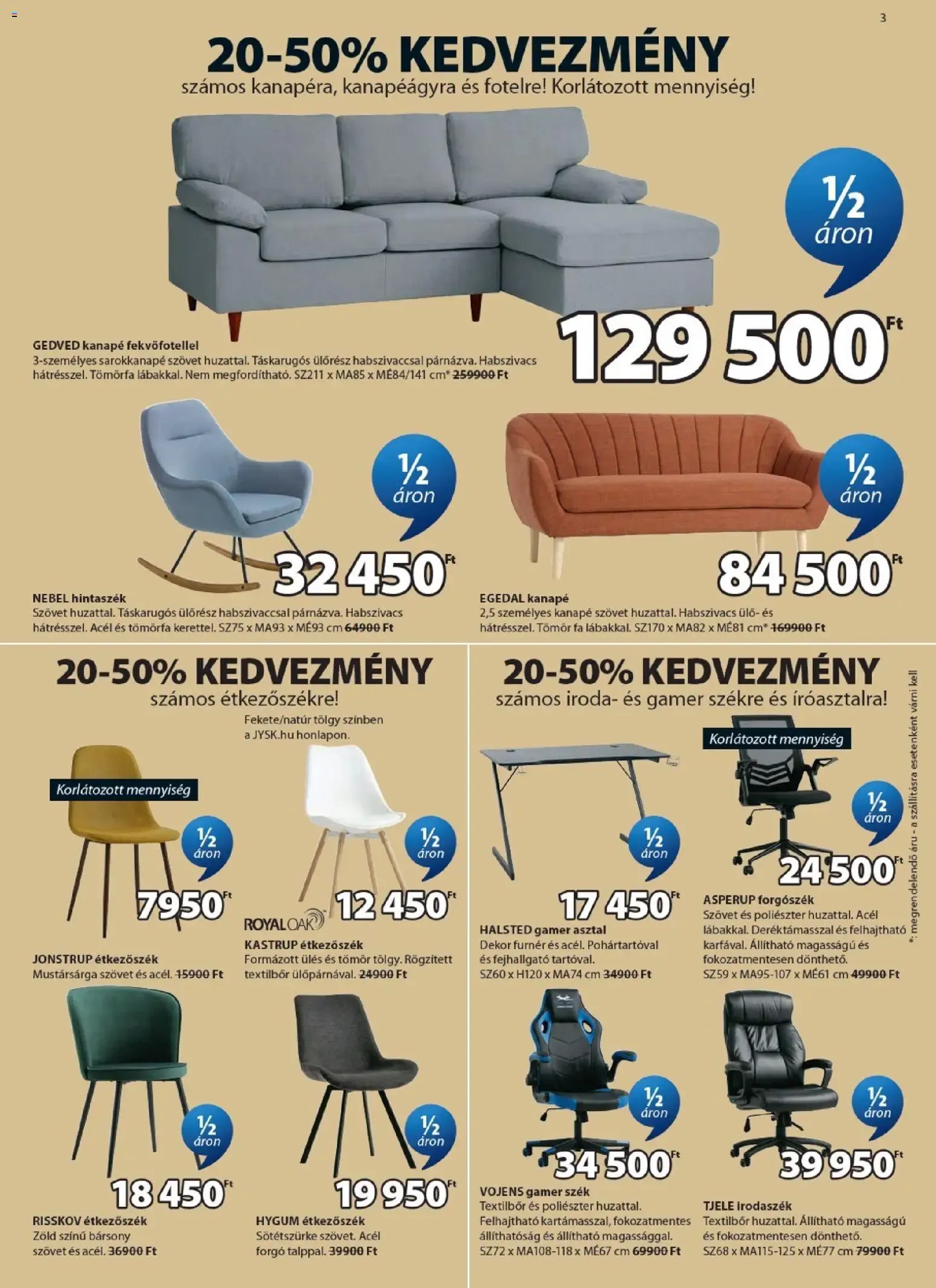 Katalógus JYSK akciós újság - 2026.06.03. -tól/töl > akció, lapozható szórólap 🛍️ június 3.-tól június 21.-ig 2026. - Oldal 3