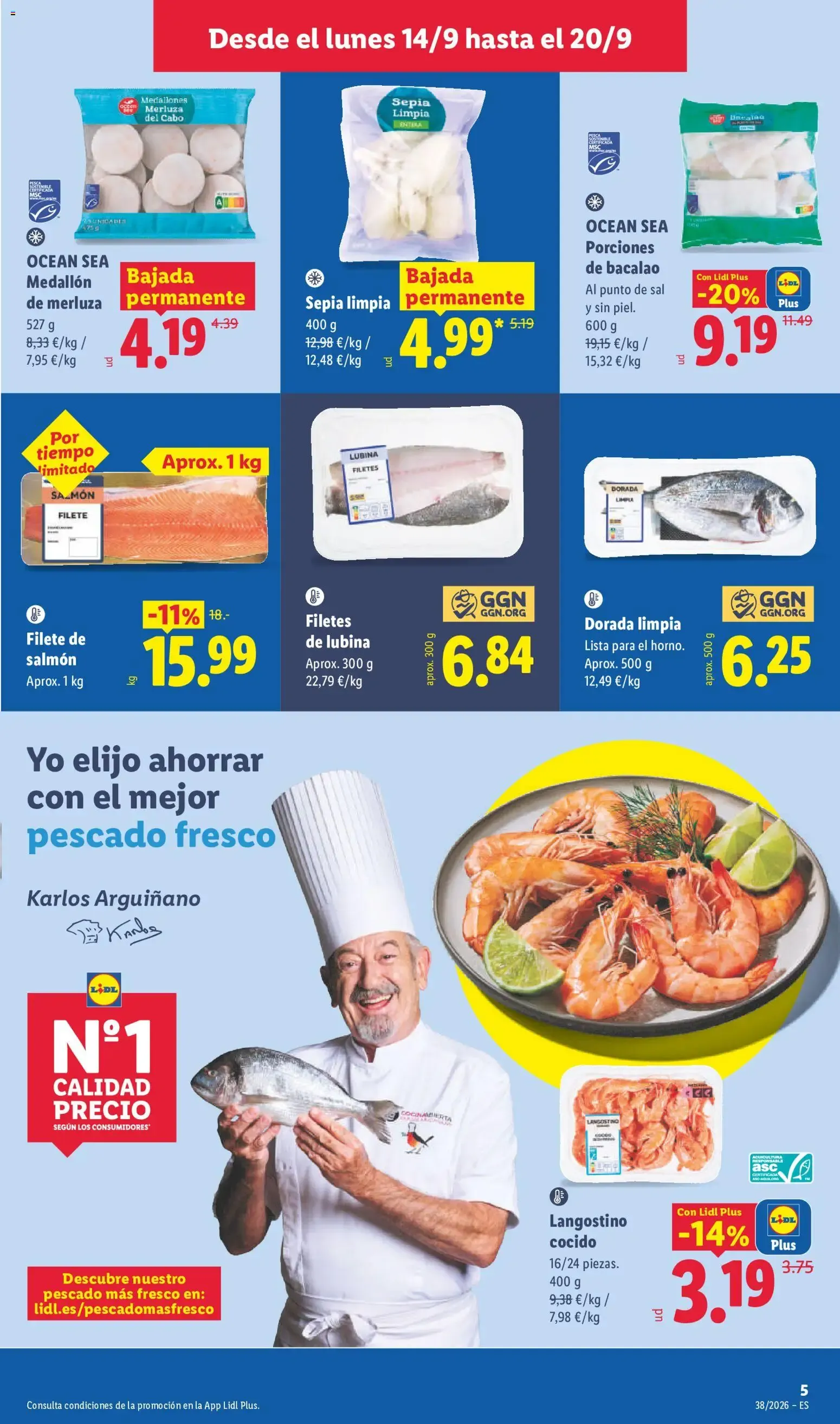 Catálogo de Lidl: Elige el N°1 en calidad-precio 14 de septiembre al 20 de septiembre 2026 - Página 11