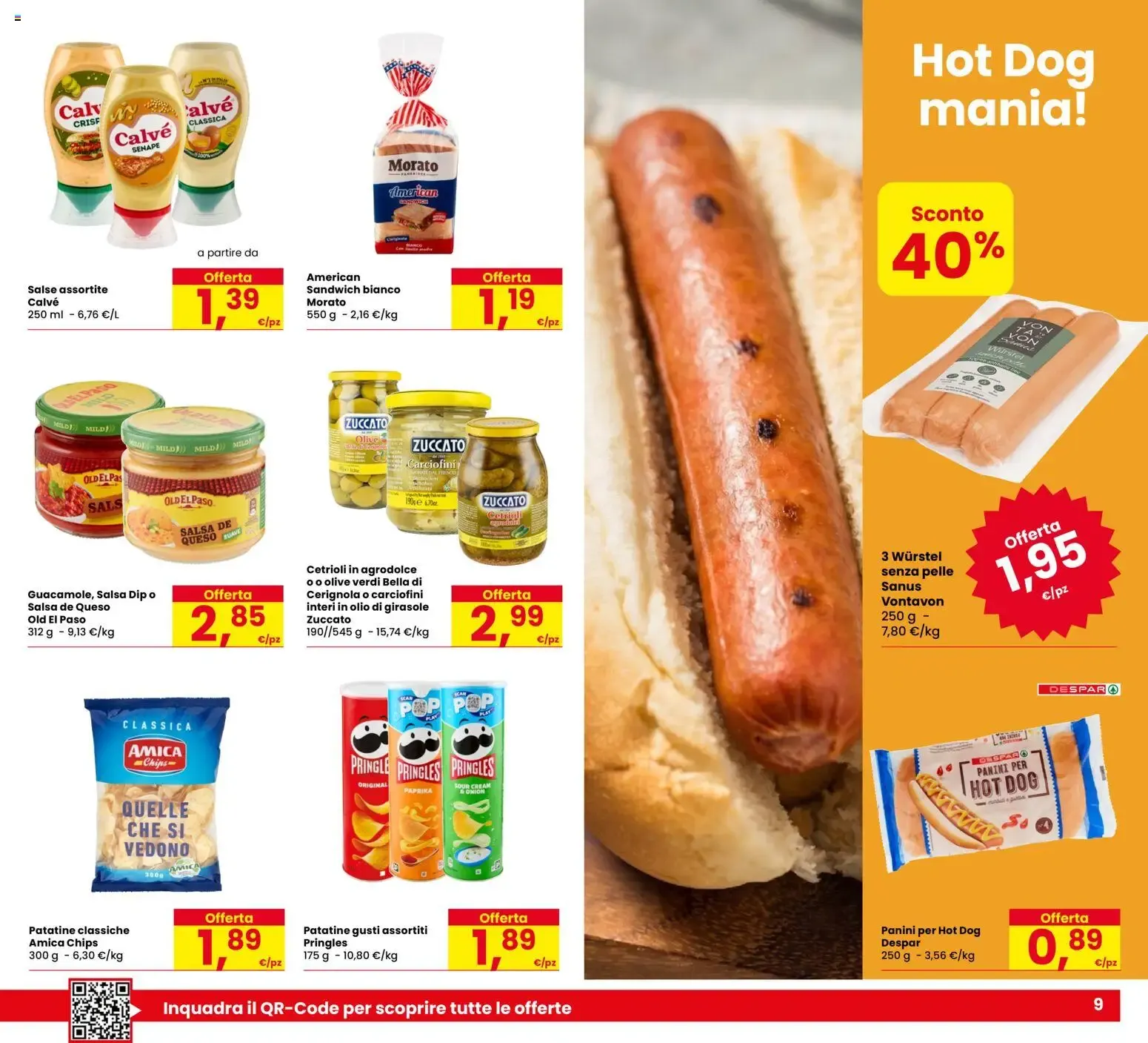 Nuovo Eurospar volantino dal 06/08/2026 > offerte anteprima 🛍️ da 6 agosto a 19 agosto di 2026 - Pagina del volantino 9