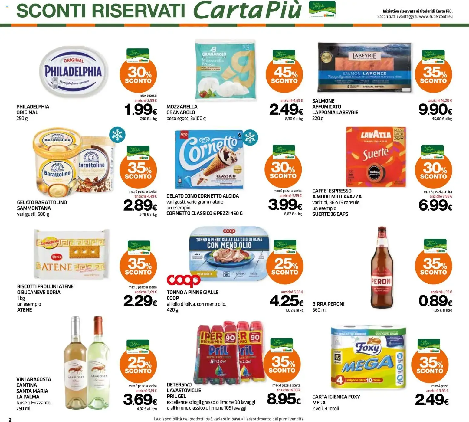 Superconti volantino dal 04/06/2026 - online Offerte da 4 giugno a 17 giugno di 2026 - Pagina del volantino 2