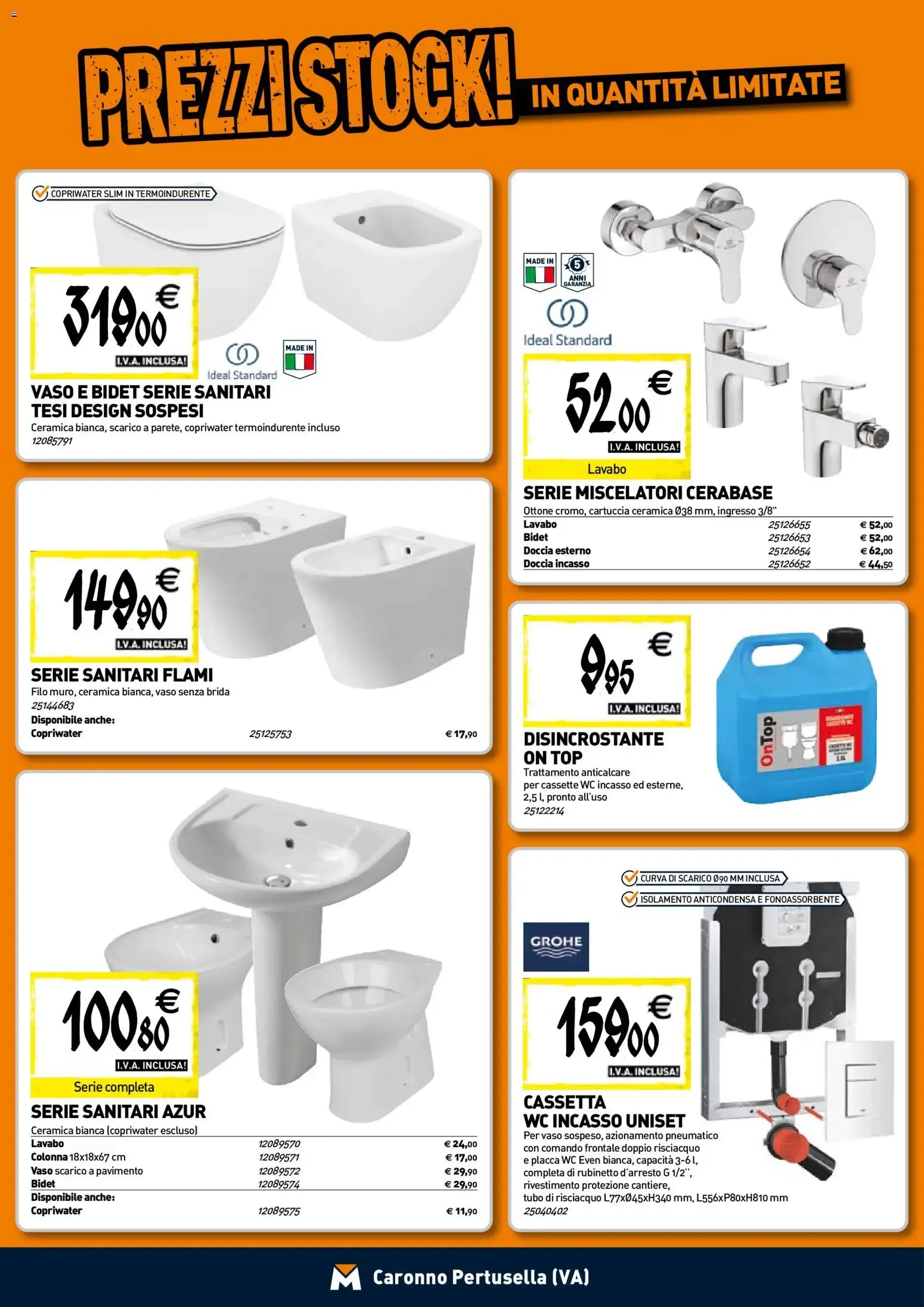 Tecnomat: Straordinari Prezzi Stock! In Quantità Limitate da 24 settembre a 28 ottobre di 2026 - Pagina del volantino 4