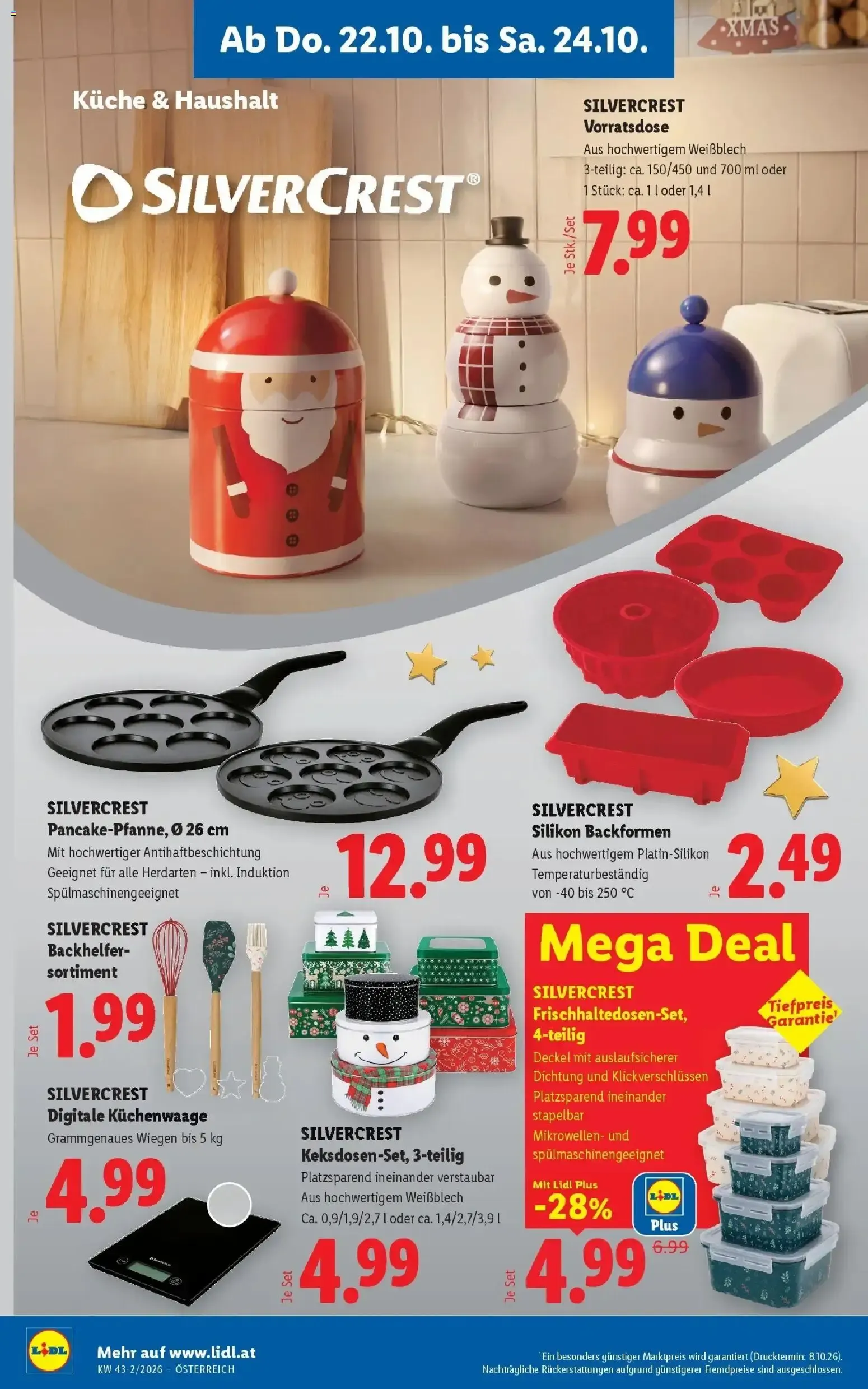 Lidl Aktion von 22. Oktober bis 24. Oktober 2026 - Flugblätt seite 28
